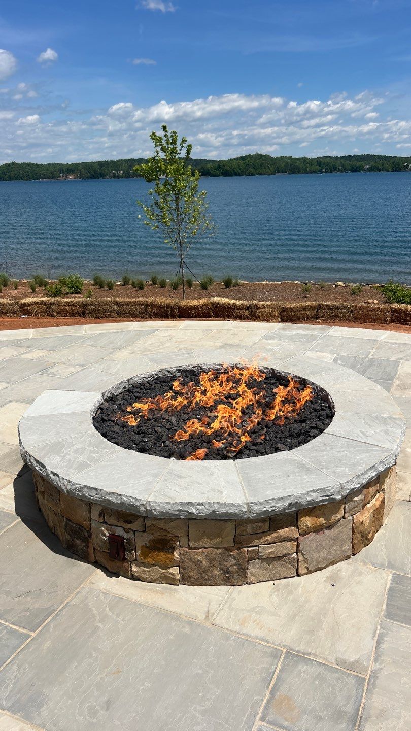 Outdoor Firepit by Smucker Mechanical