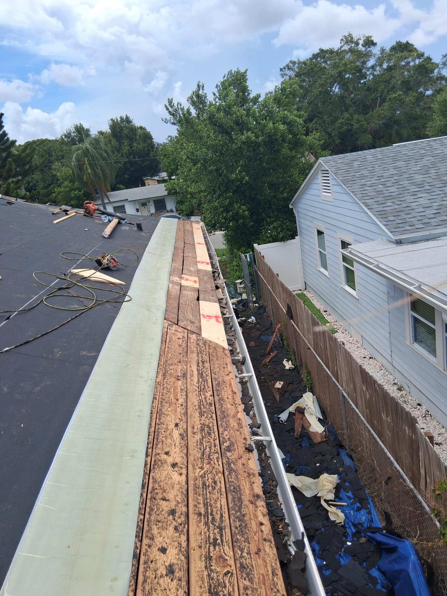 Project in St Pete 33711 by Mitchell Roofing Company LLC 