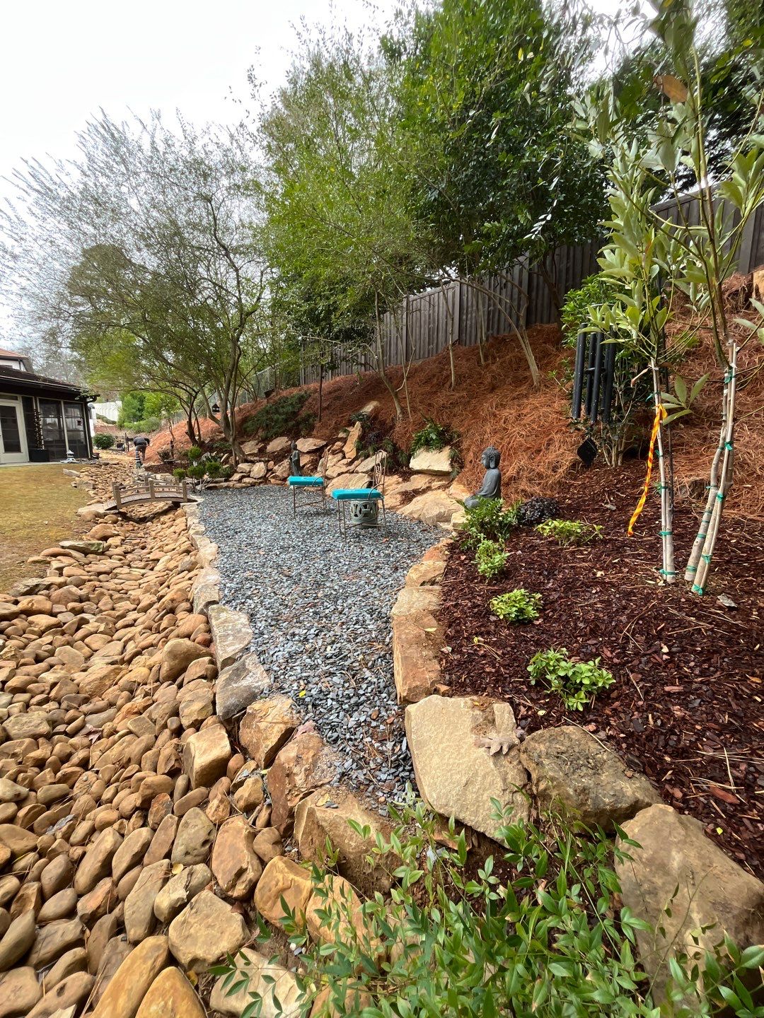 Drainage and Landscaping in Irondale by NATURE ONE - LANDSCAPE DESIGN