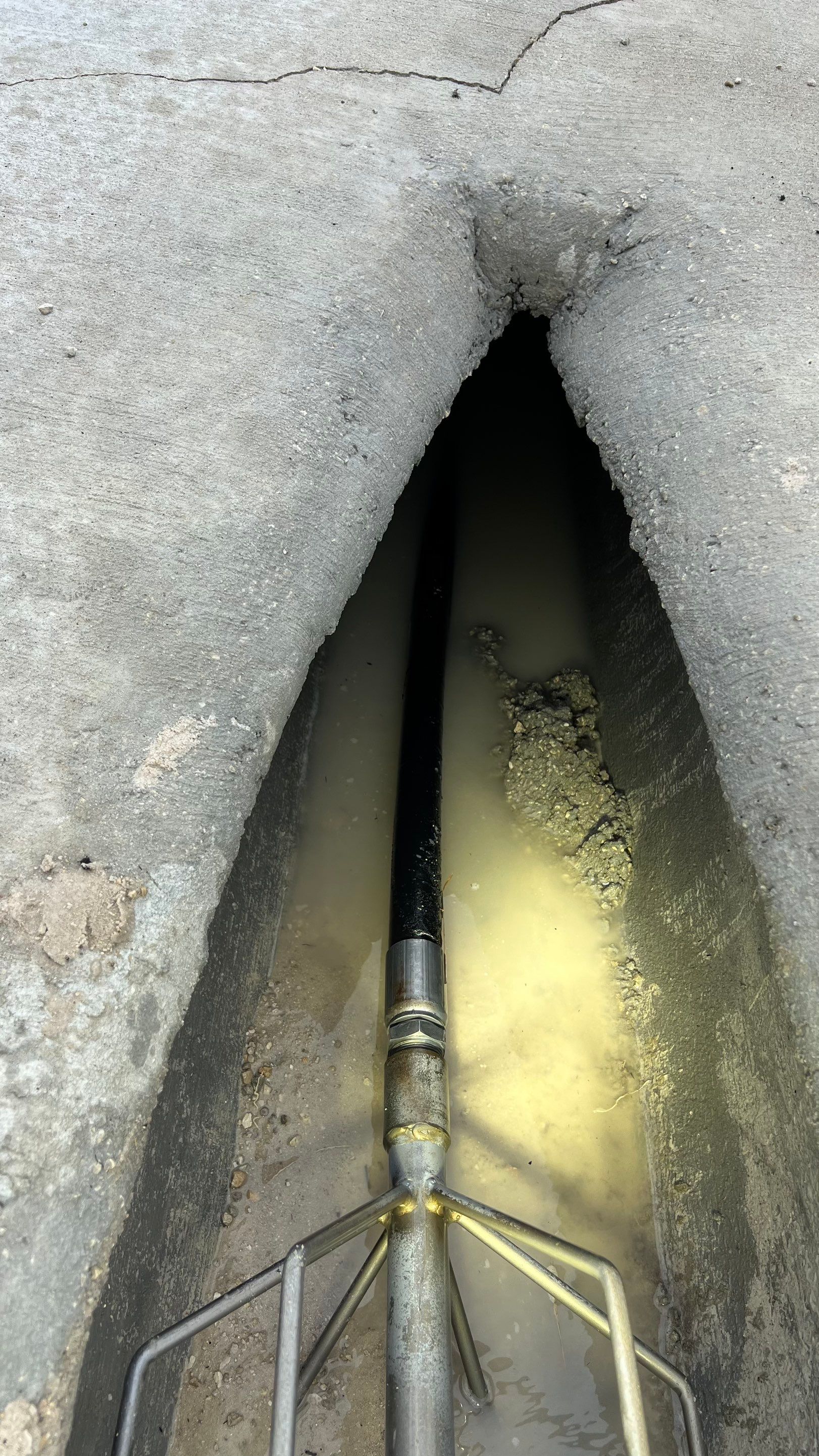 New Construction Storm Drain System Cleaning by APS Power & Water