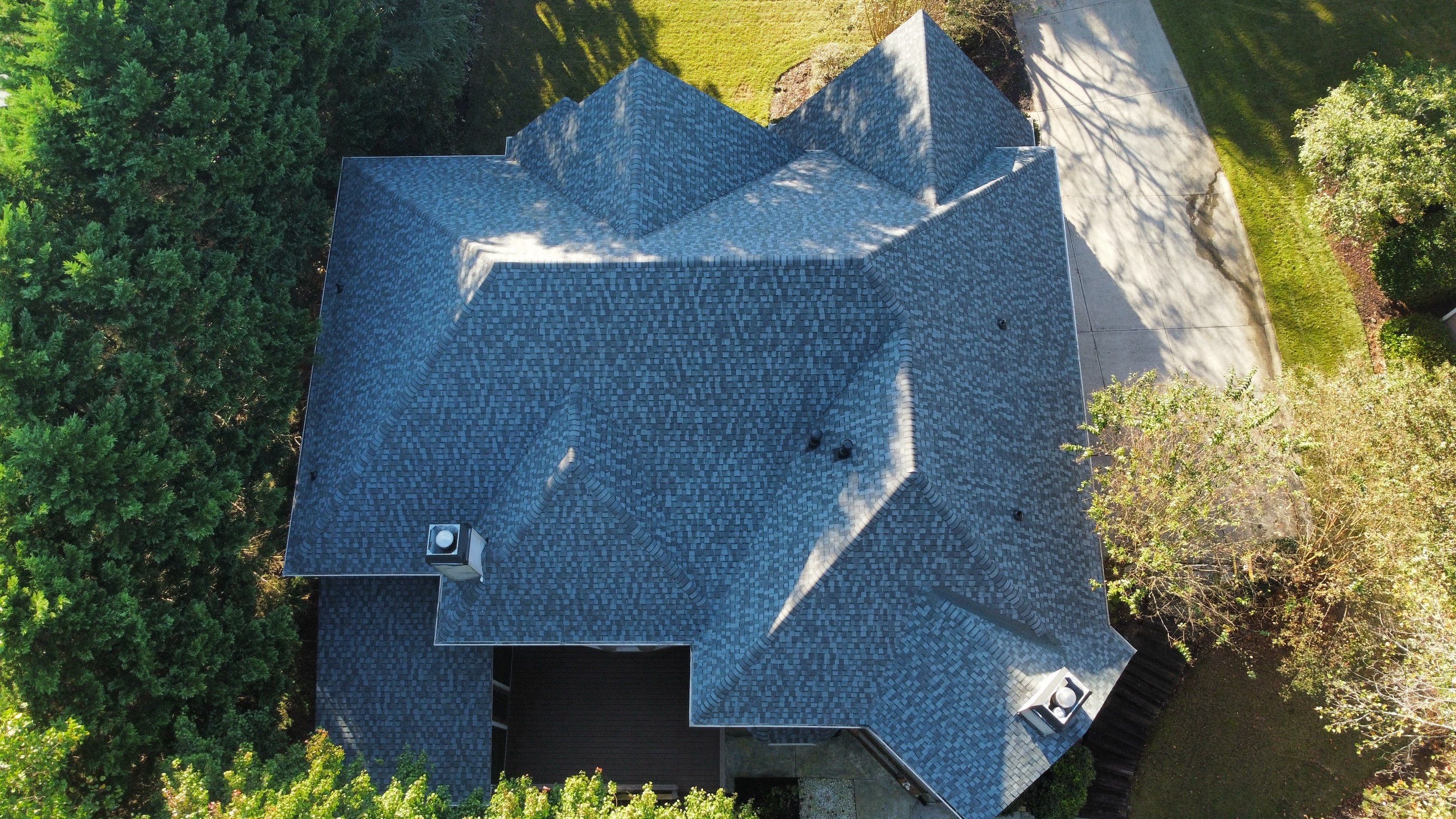 Alpharetta, GA Roof Replacement CertainTeed Landmark Pro Max Def Pewter by Reset Roofing