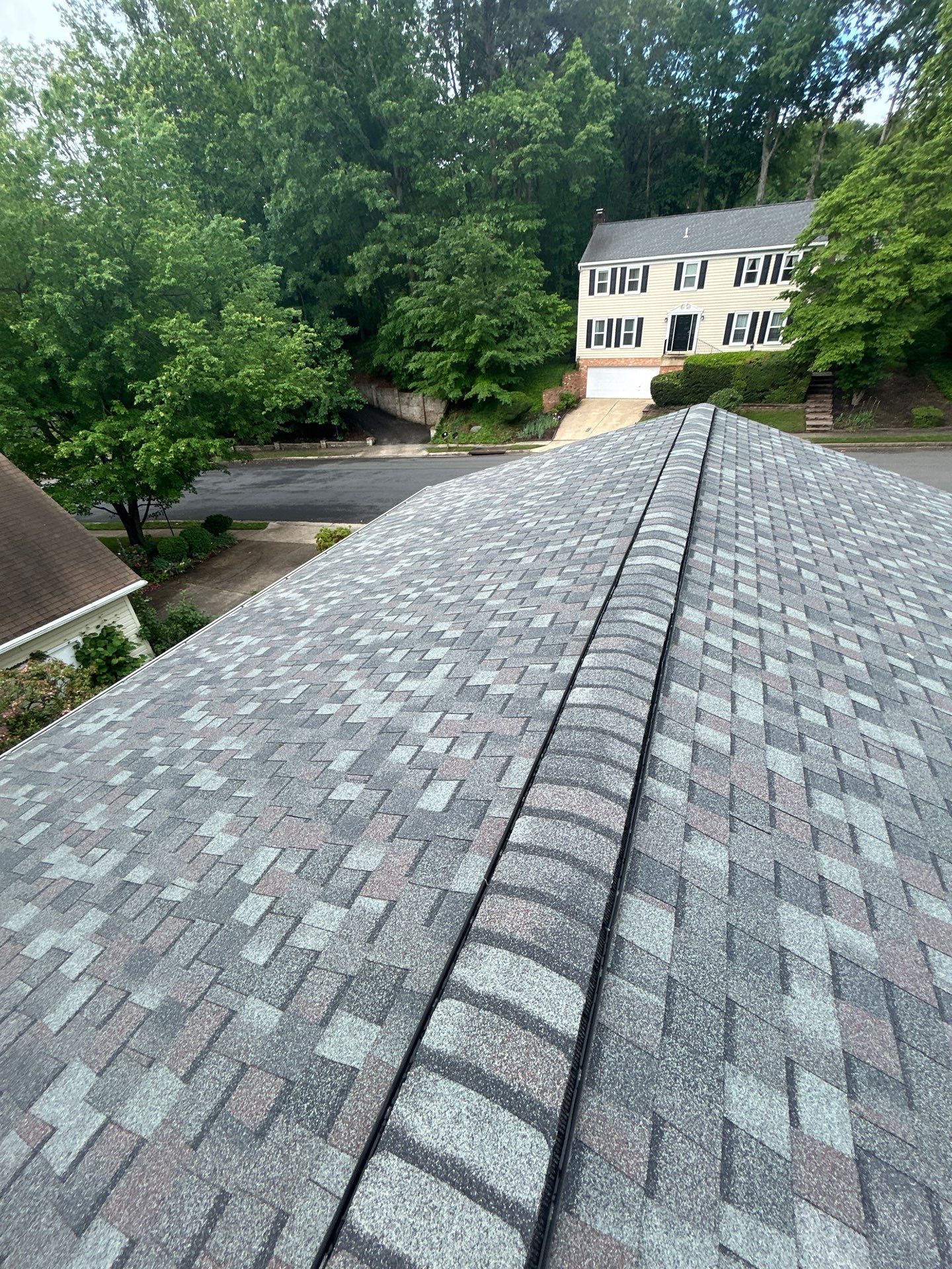 Montclair: Residential Roof Replacement with CertainTeed Landmark Pro in Max Def Colonial Slate by RM Banning, Inc.