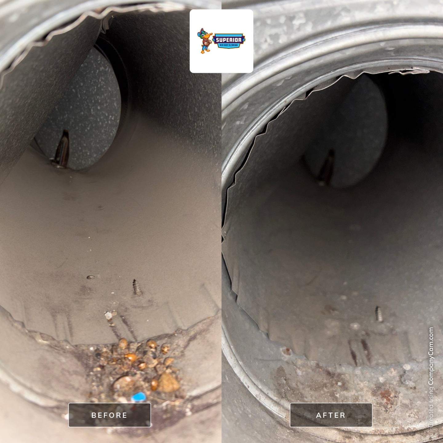 Comprehensive Air Duct Cleaning and Debris Removal in Rogers, OH by Superior Air Duct Cleaning