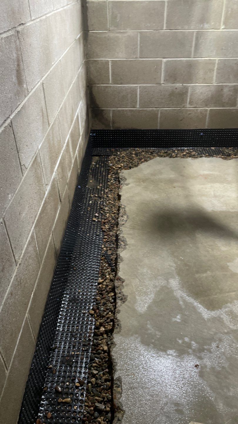 Drainage Board Installation in Shoreview by Waterproofing Northeast