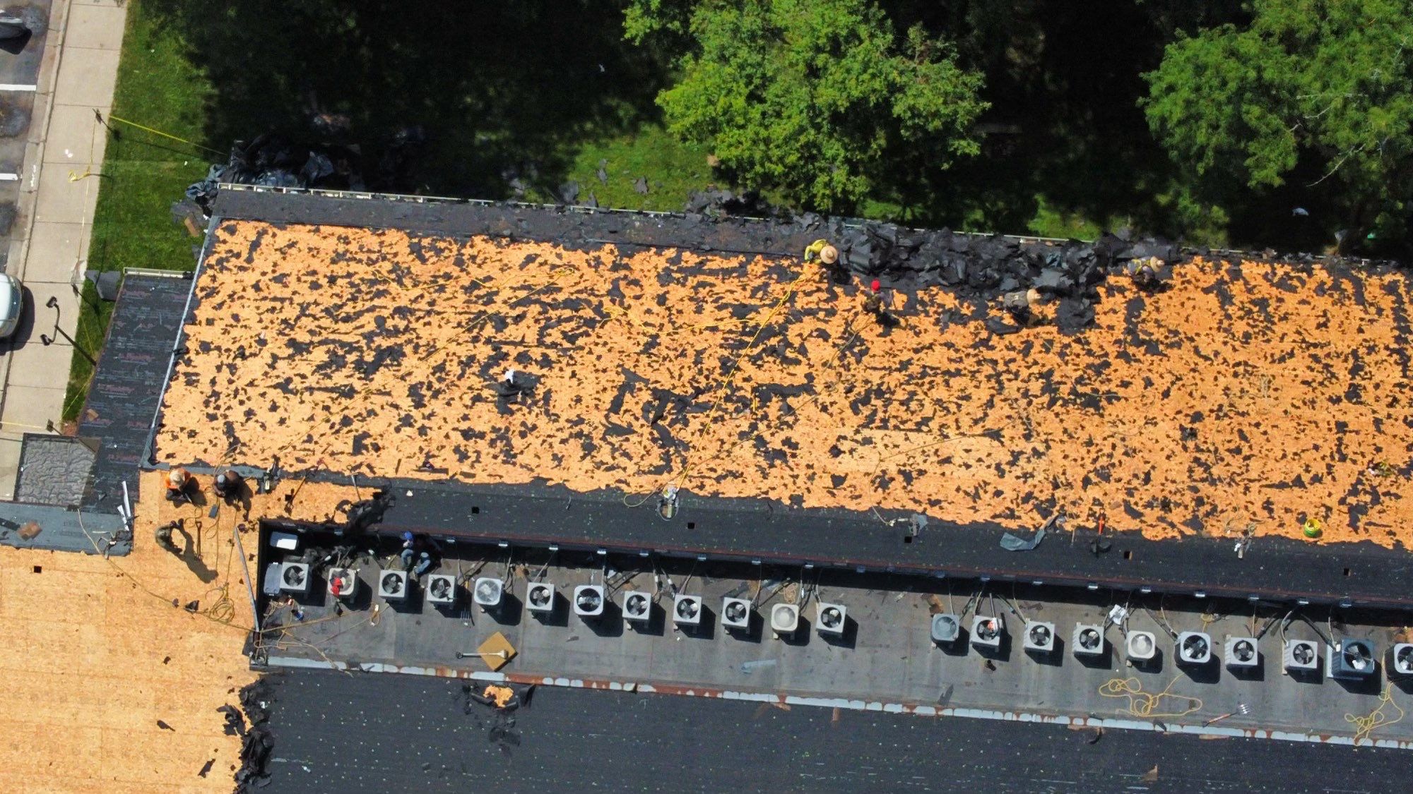 Lightning Commercial Restoration using Tamko Titan by Lightning Exteriors