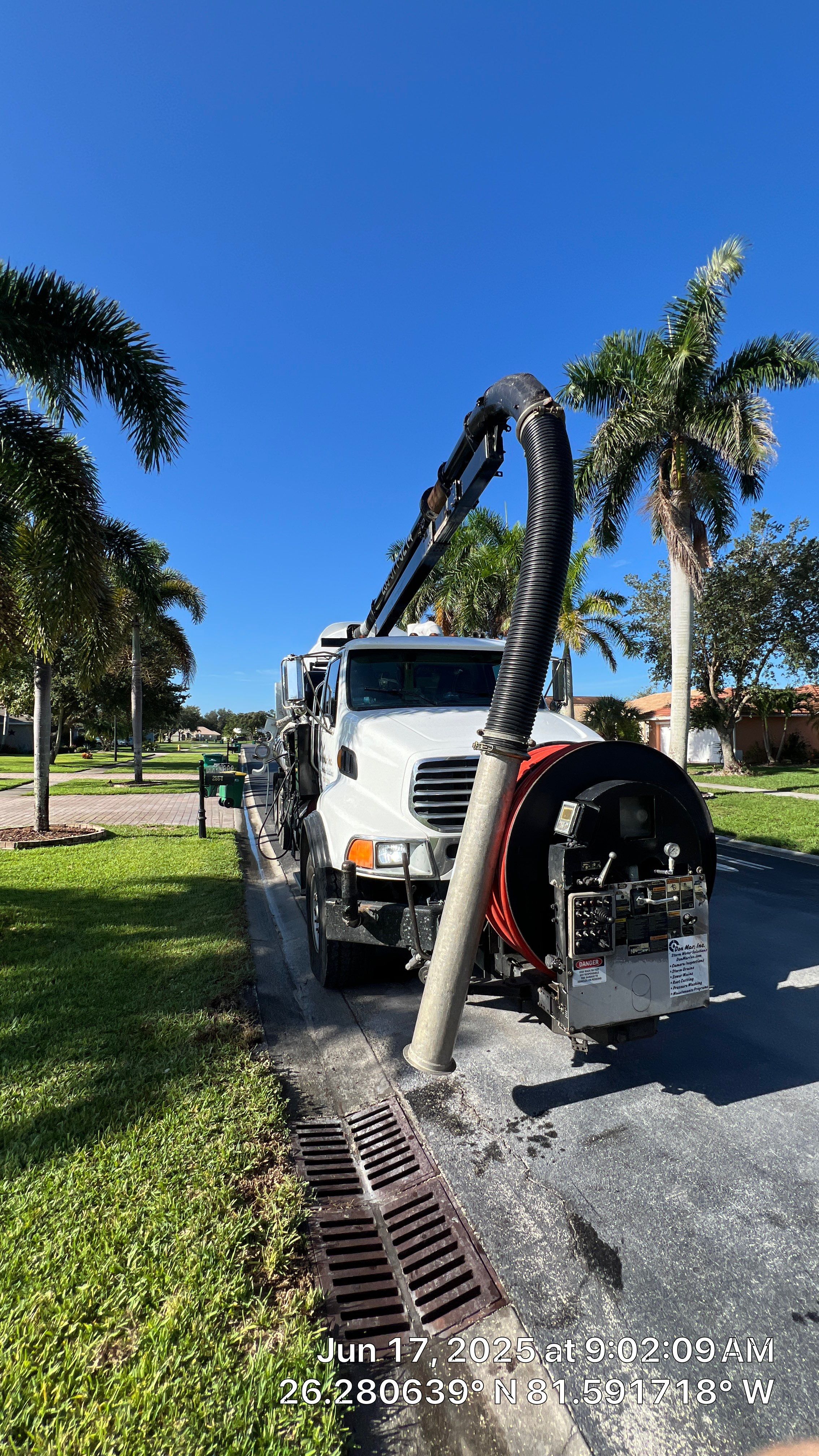 Naples Association Stormwater System Cleaning by Don Mar, Inc. Storm Water Solutions