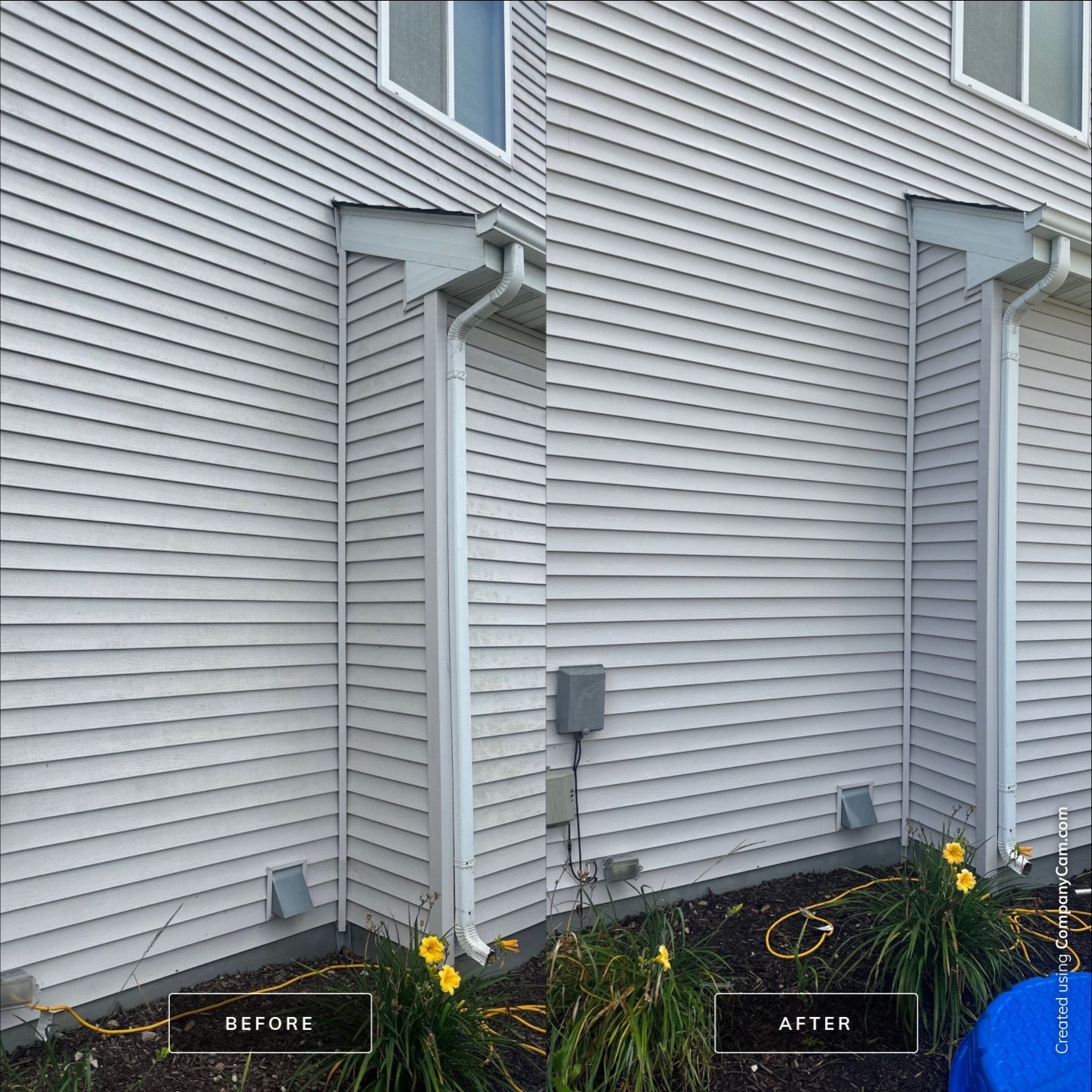 Project in Kenosha by Simmons Power & Soft Washing