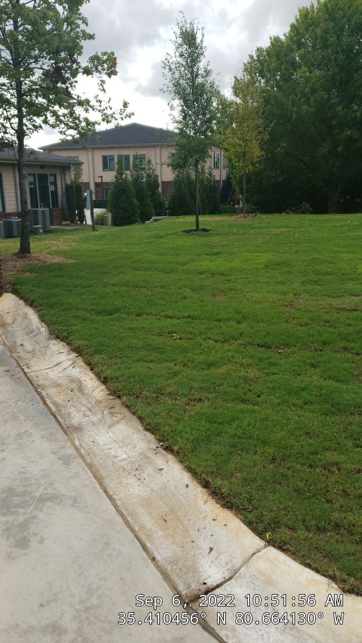 Commercial Landscaping Harris Teeter Fuel Station by Carolina-Metro Landscape, Inc