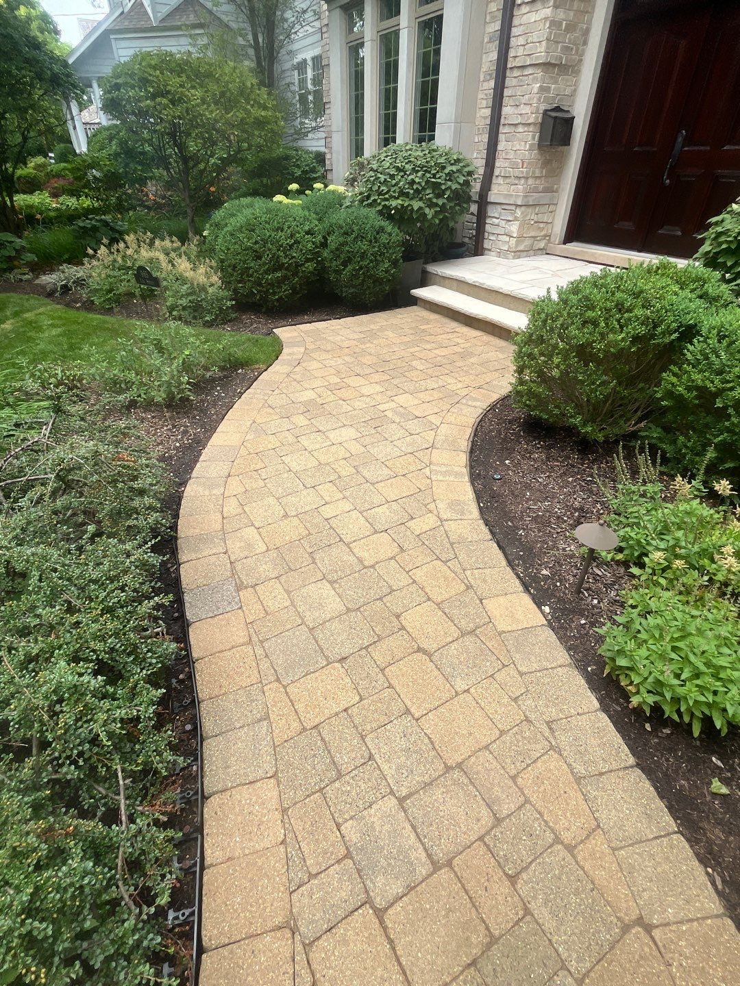 Brick paver clean, sand and seal.  using surebond SB-8700 by Northern Power Washing LLC.