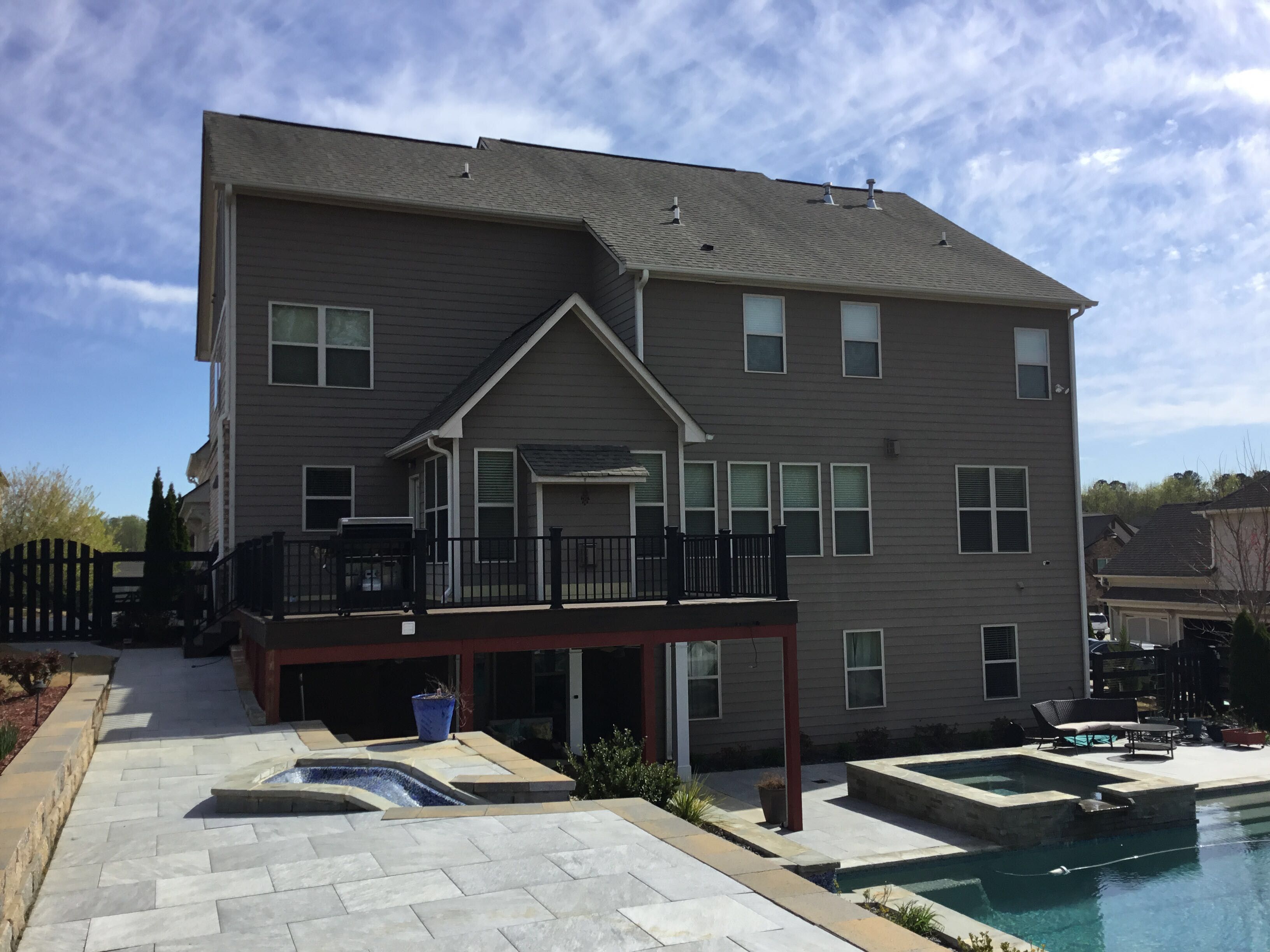 Residential Exterior Painting and Siding Refresh in Woodstock, Georgia by Swift Home Renovations 
