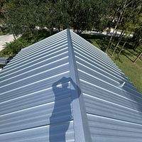 24ga 1" Nail-Strip Mill Finish by Total Roofing System The Metal Roof Experts