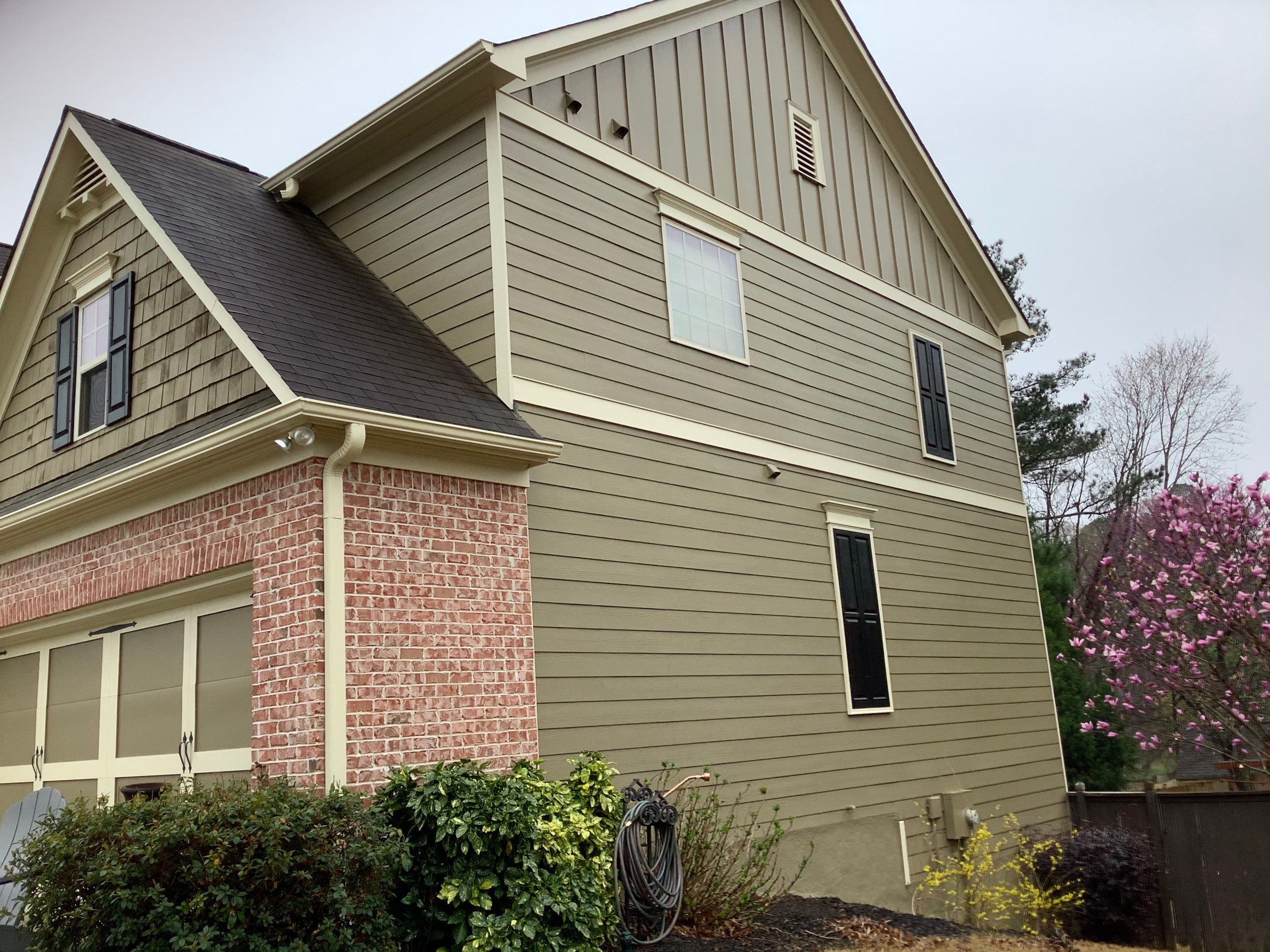Full Exterior Home Painting and Siding Refresh in Marietta by Swift Home Renovations