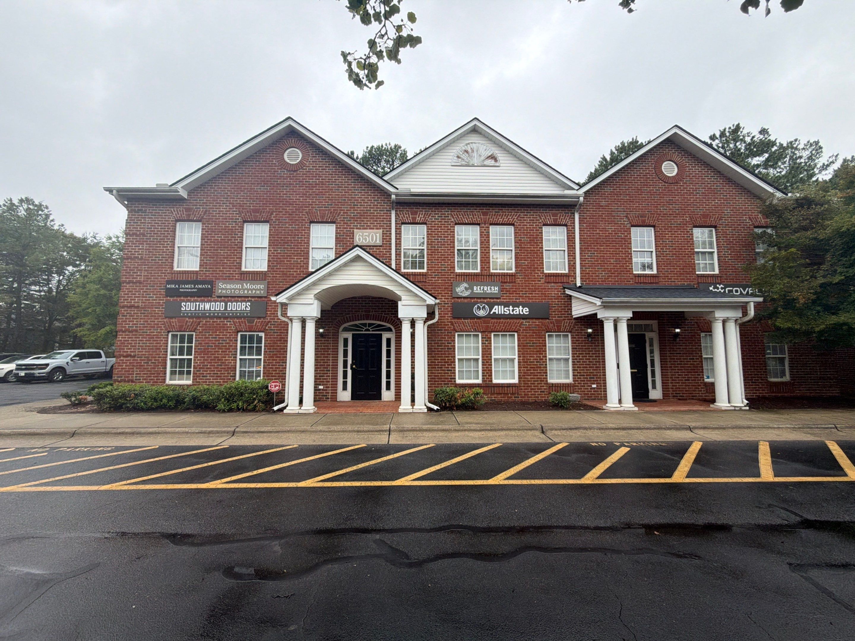 Interior Commercial Office Painting and Suite Refresh in Raleigh