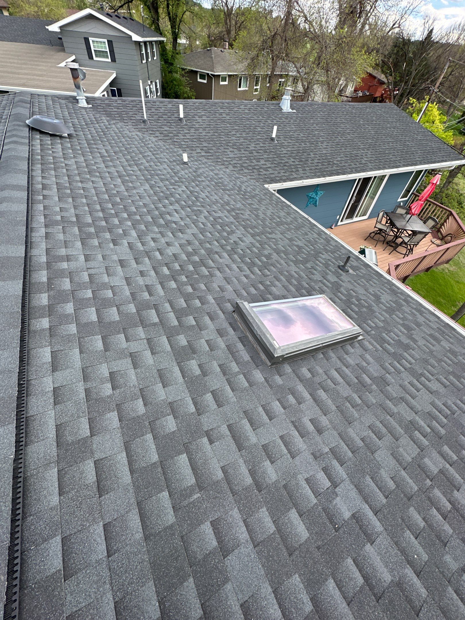 Residential Roofing Installation using Malarkey Shingles by Weather-Tite Exteriors LLC