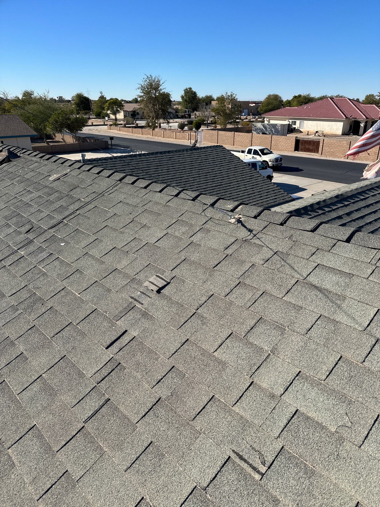 Storm Grey Shingles by Reimagine Roofing