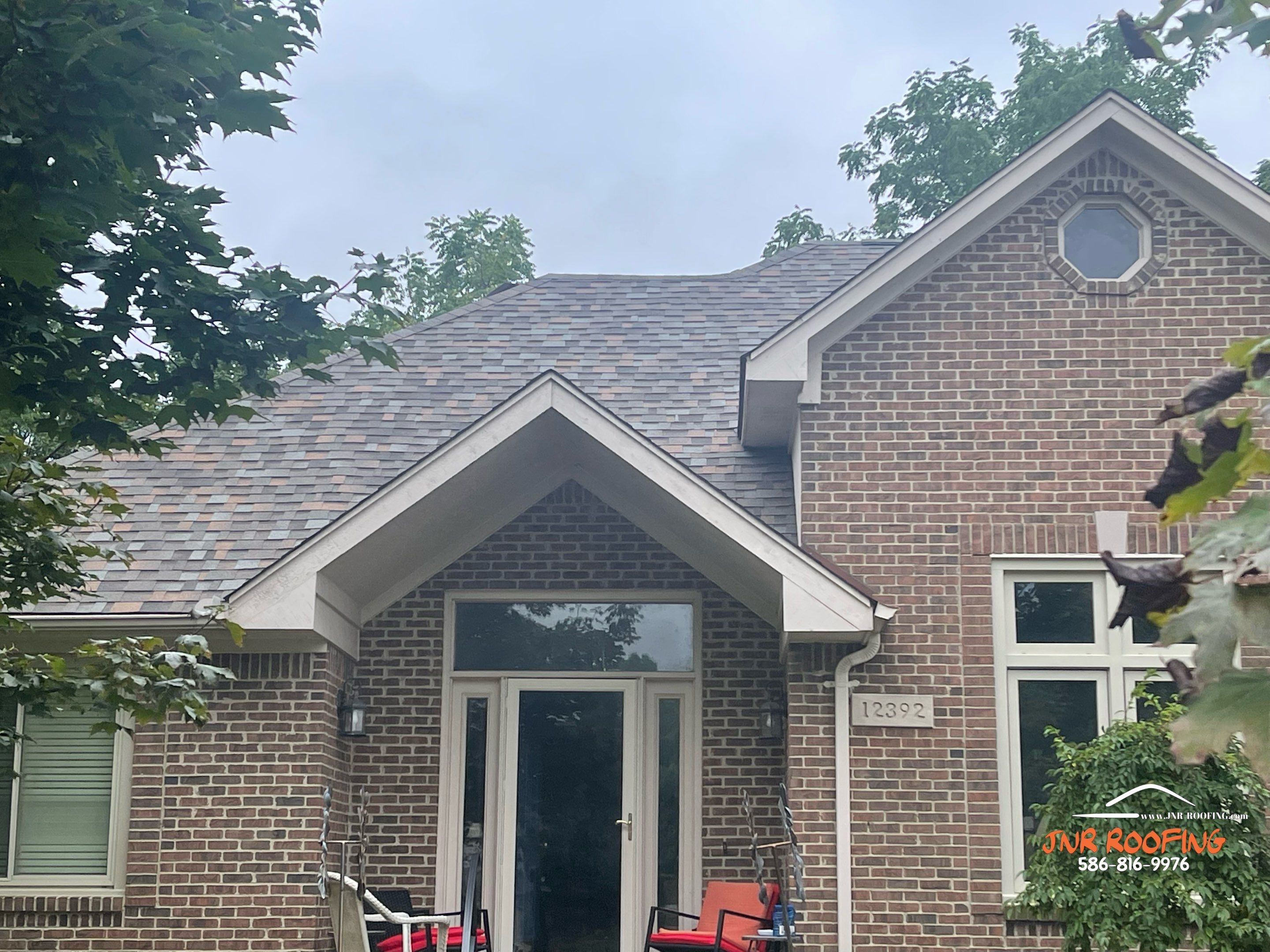 Residential Roofing Installation using Owens Corning Aged Copper by JNR Roofing LLC