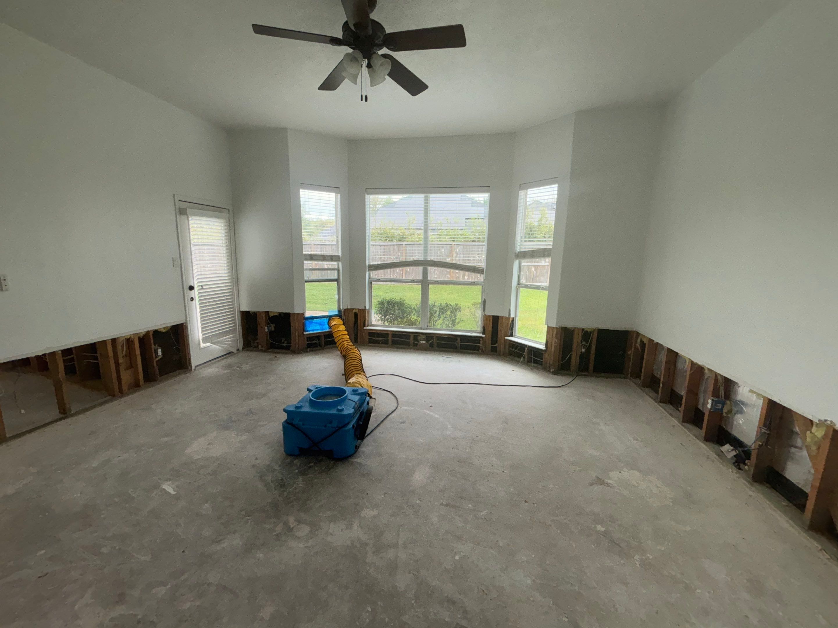 Mold Remediation Job in Cypress by Team Home Solutions