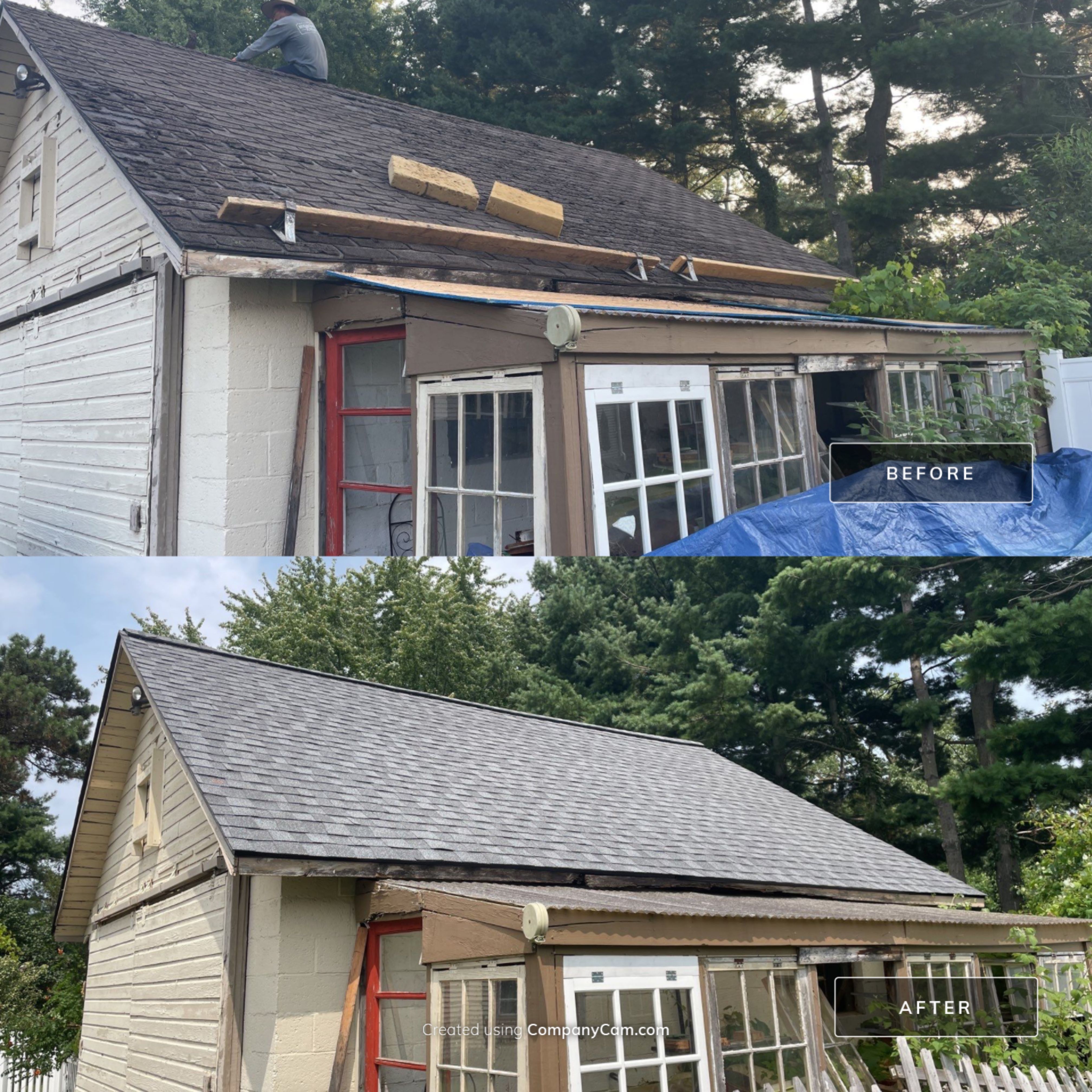 Roof Replacement using CertainTeed Landmark by 180 Contractors
