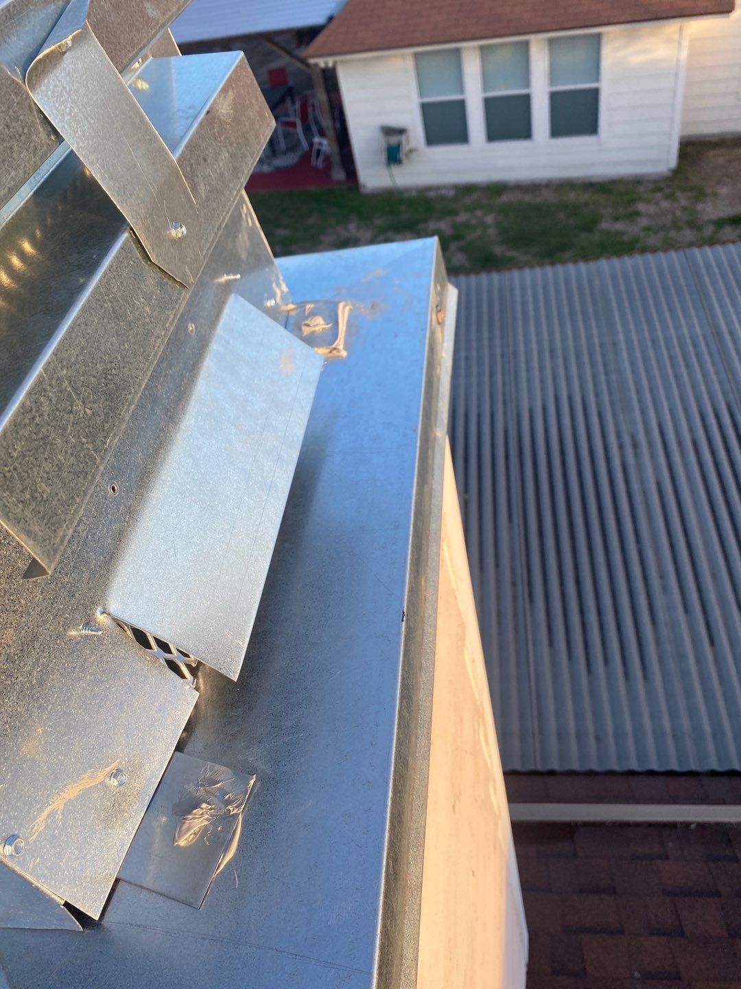 Residential Roofing Repair using Custom Fabricated Steel by Lighthouse Roofing