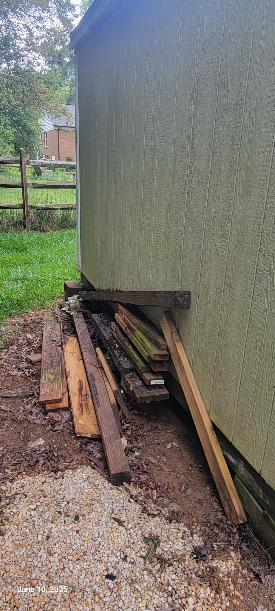 Project in Matthews by Badger Hauling