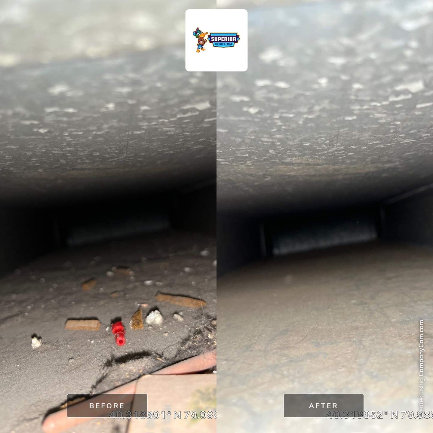 Air Duct Cleaning With a Vacuum Truck in Pittsburgh, PA by Superior Air Duct Cleaning