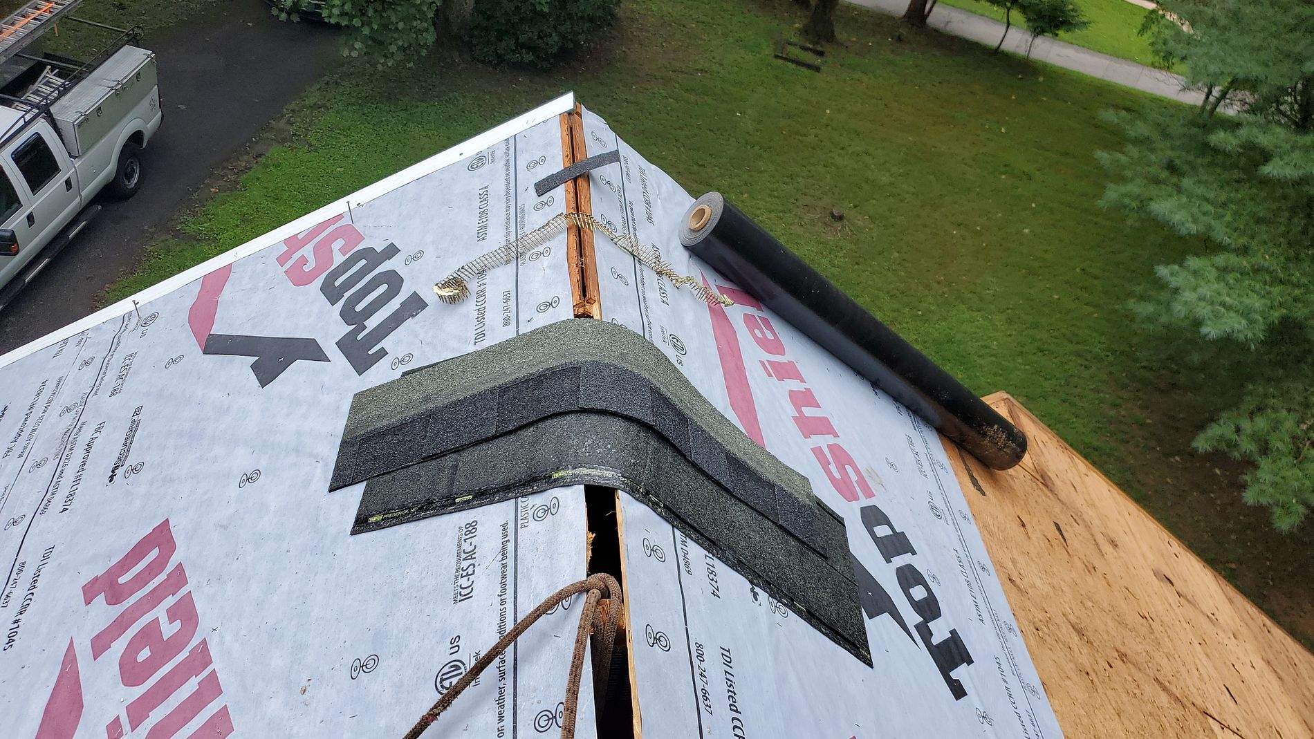 Residential Roofing Installation using TAMKO Heritage Lifetime Architectural Shingles by Roof Right Inc