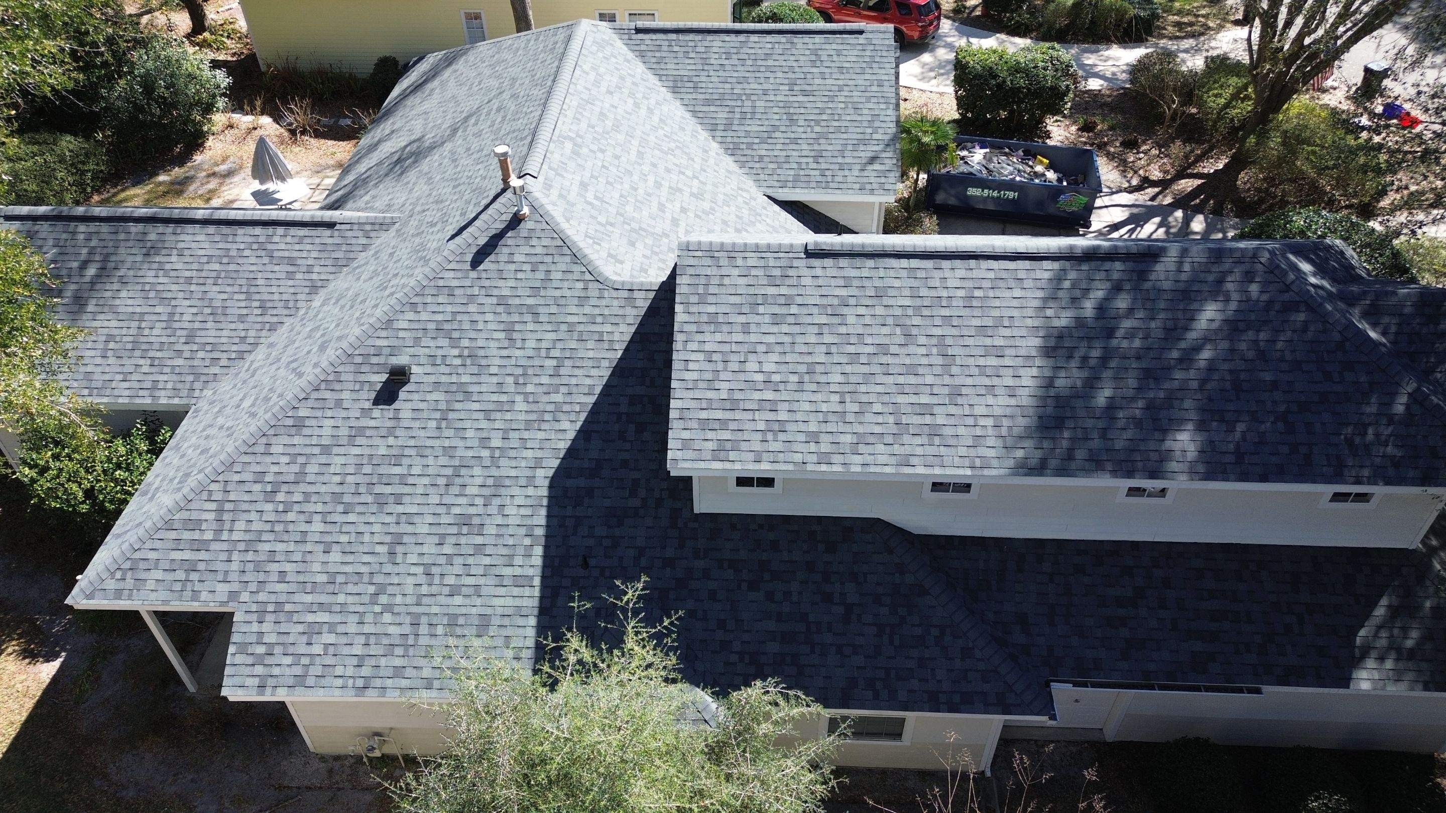 Gainesville roofing contractors replacing roof by Brehm Roofing