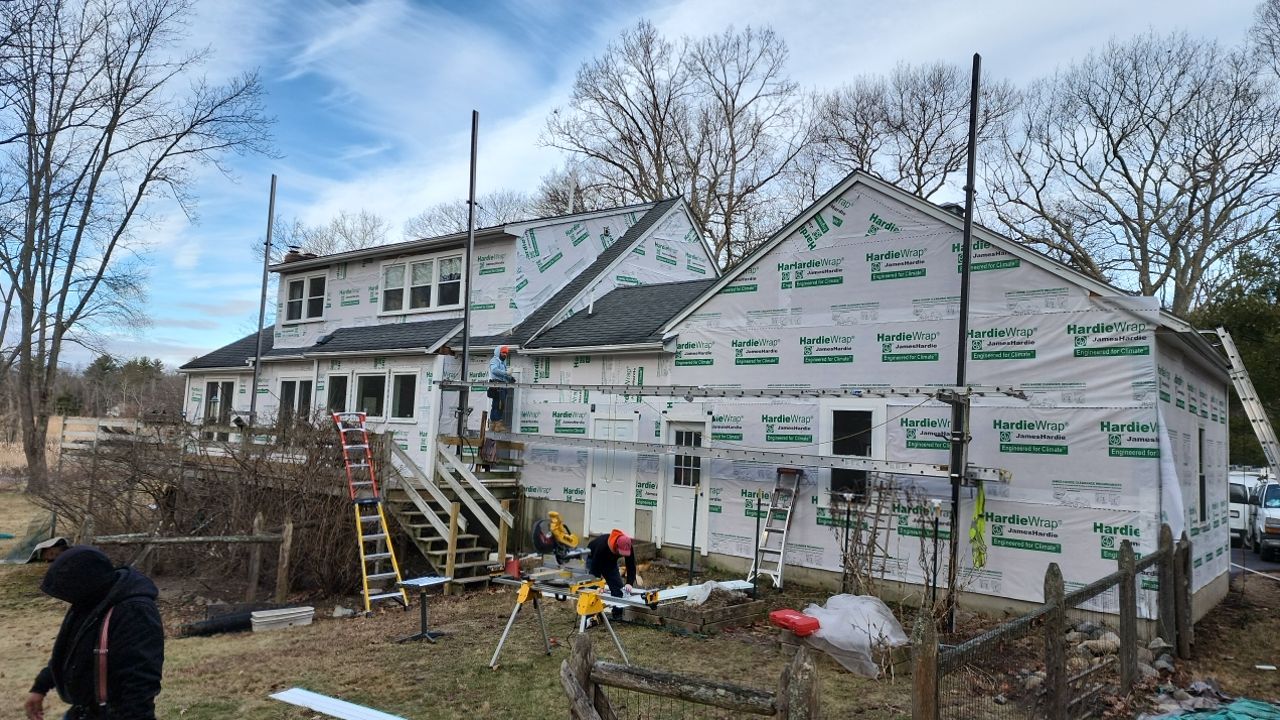 Siding installation in Natick, MA by UBrothers Construction