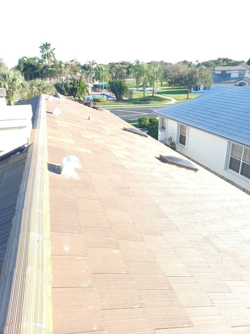 Concrete Tile Roof Repair using Concrete Roof Tile by Aastro Roofing