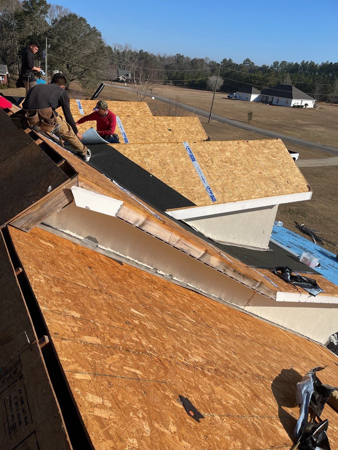 Residential Roofing Installation using Roof Replacement by American Roofing & Construction LLC