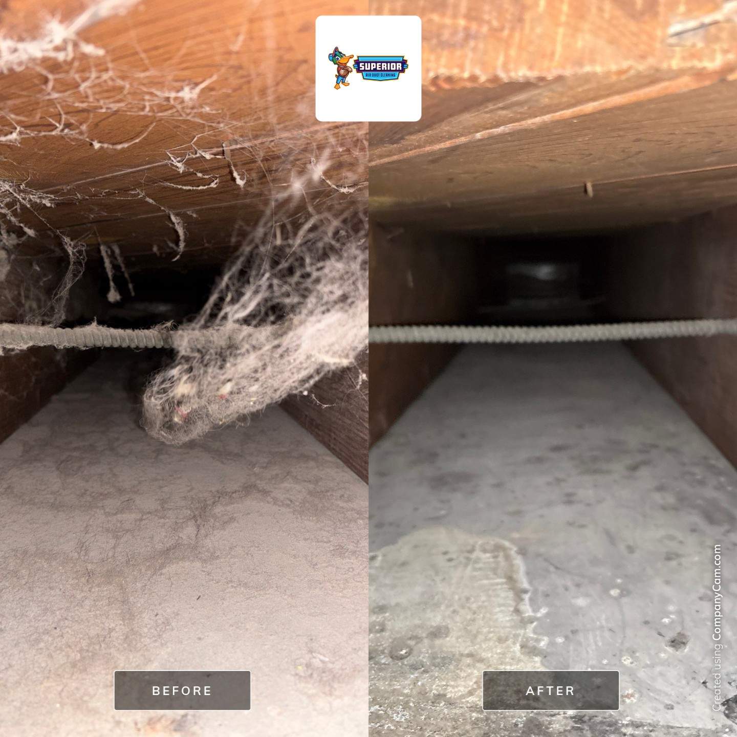 Residential Air Duct & Furnace Cleaning with Sanitizing in Canonsburg, PA by Superior Air Duct Cleaning