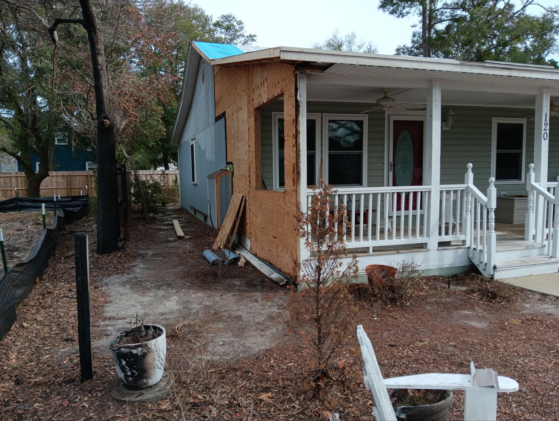 Fire Damage using CertainTeed Landmark Georgetown Gray 3/S by RGR Construction and Roofing, LLC