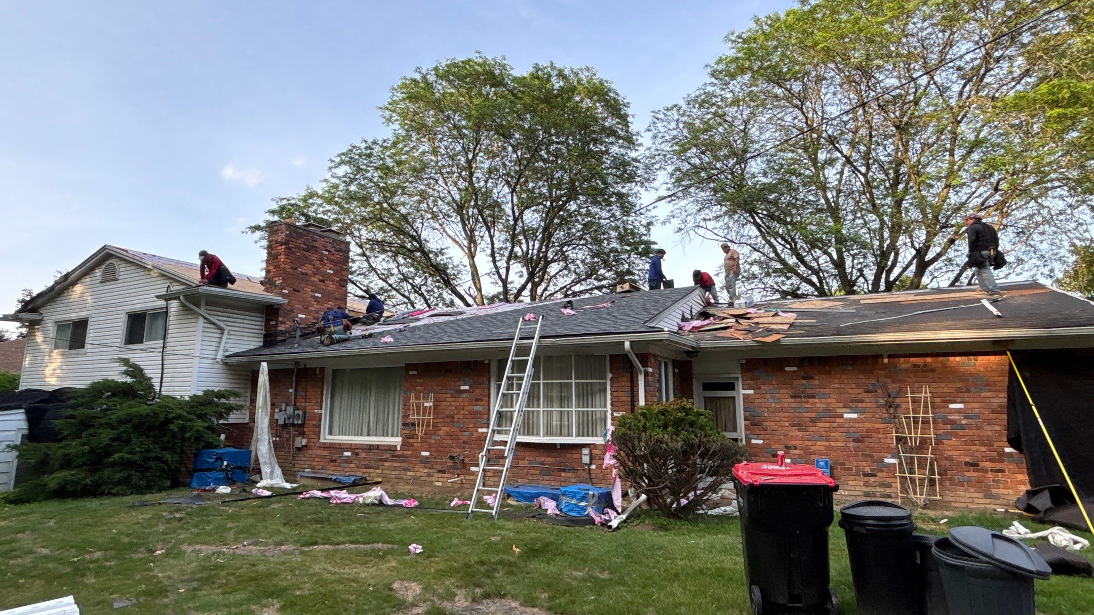Roof Replacement using Owens Corning Estate Gray by 180 Contractors