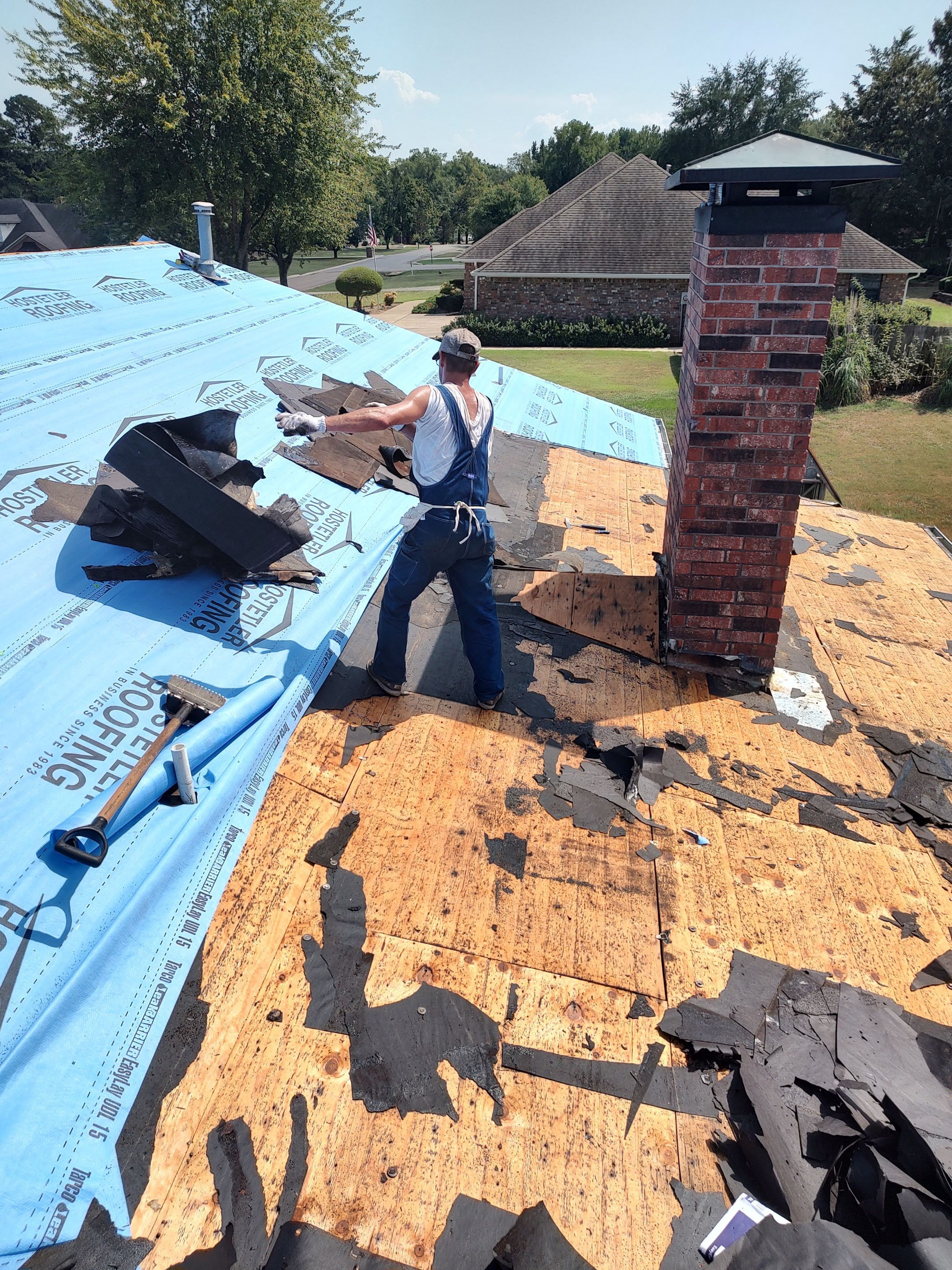 Residential Roofing Repair using Malarkey Vista: Midnight Black by Hostetler Roofing