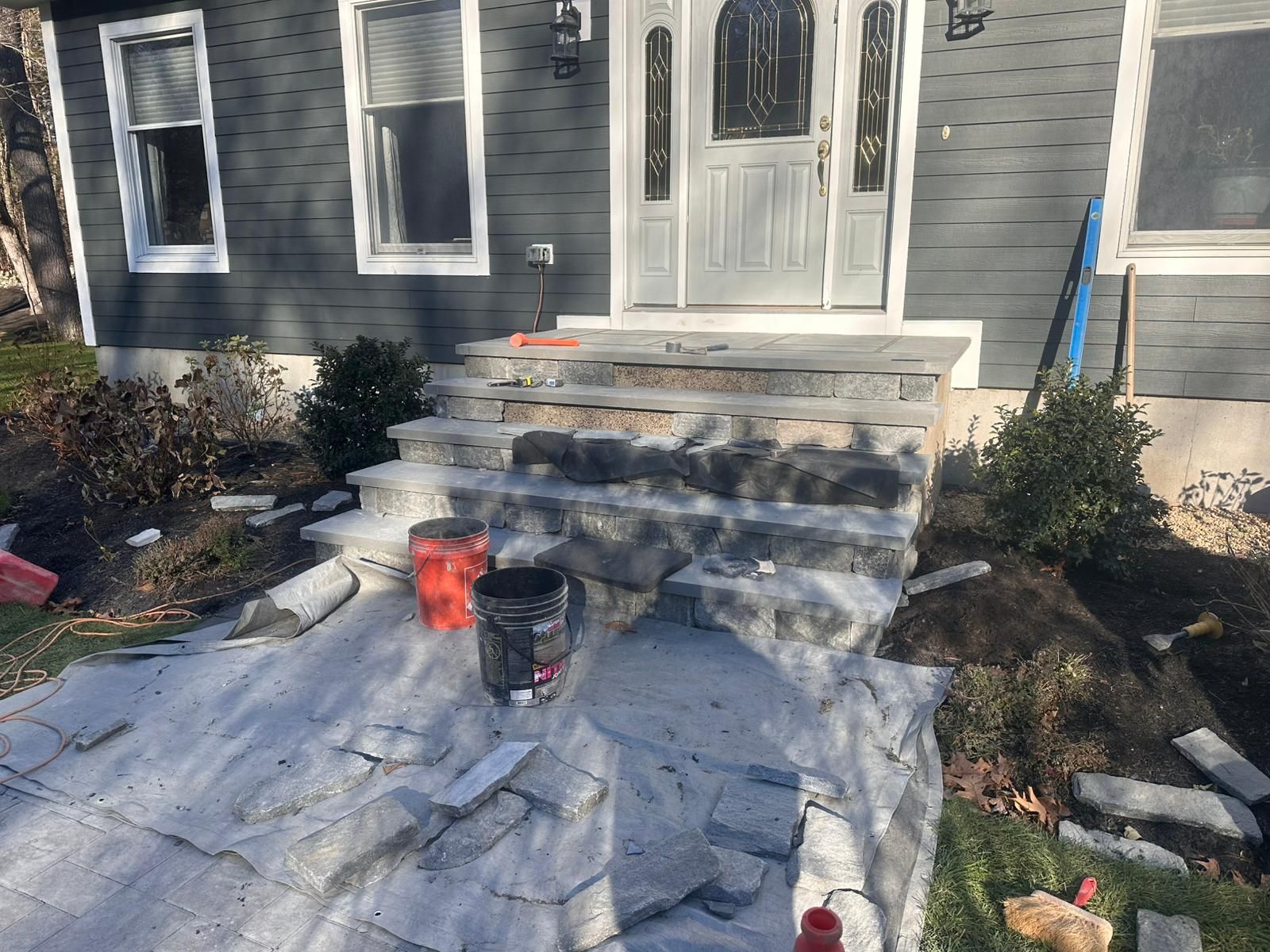 Front Entry Refresh  by Cole Landscaping Inc