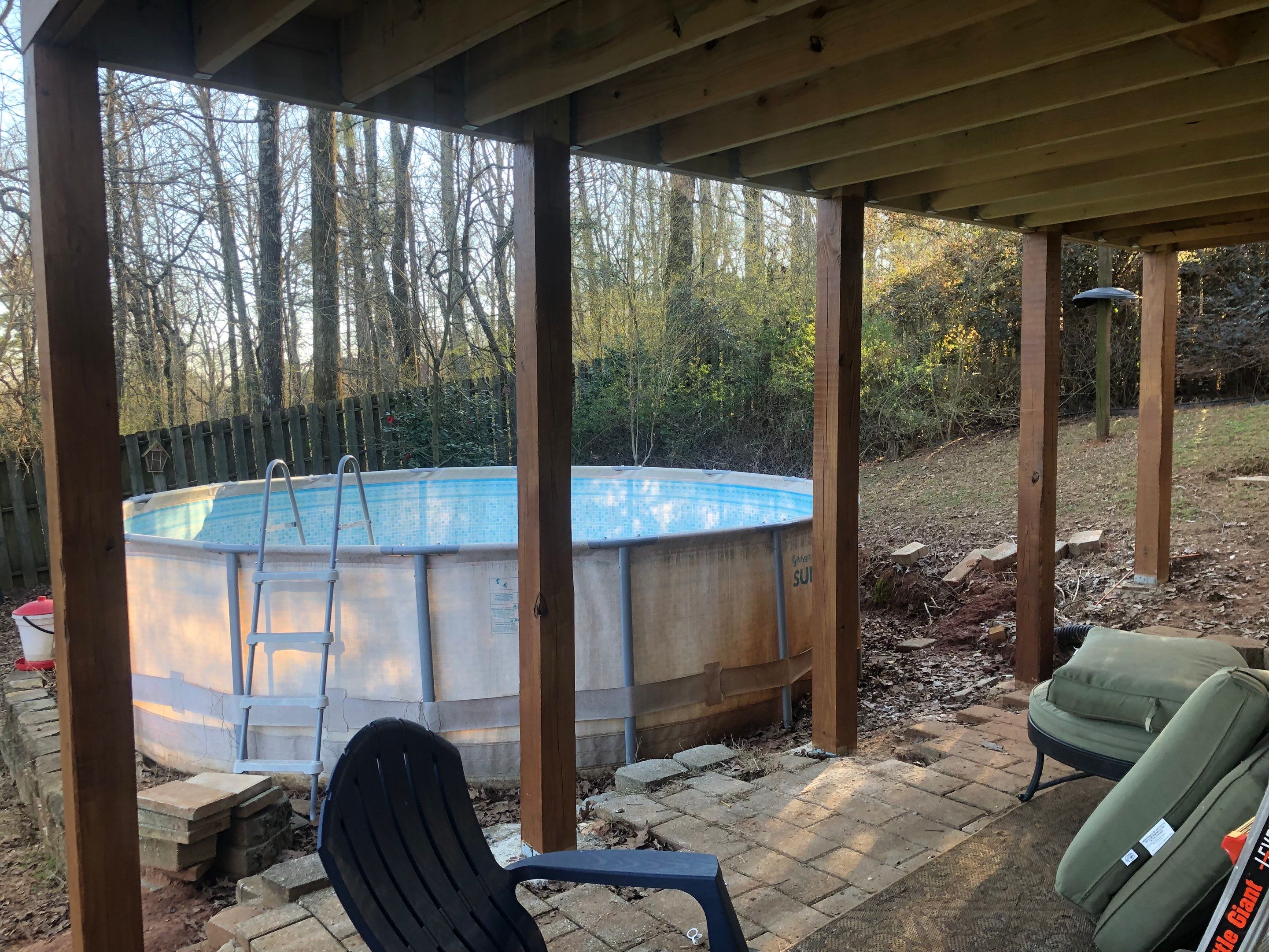 Balmoral Estates Screened Deck  by Pillar and Pine