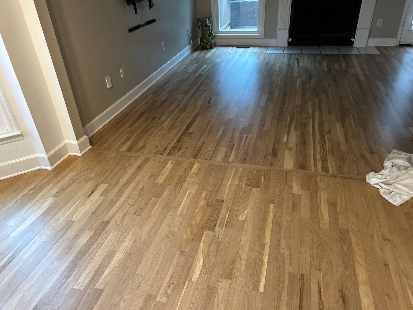 Harwood installation and refinish by Footprints Floors of Nashville