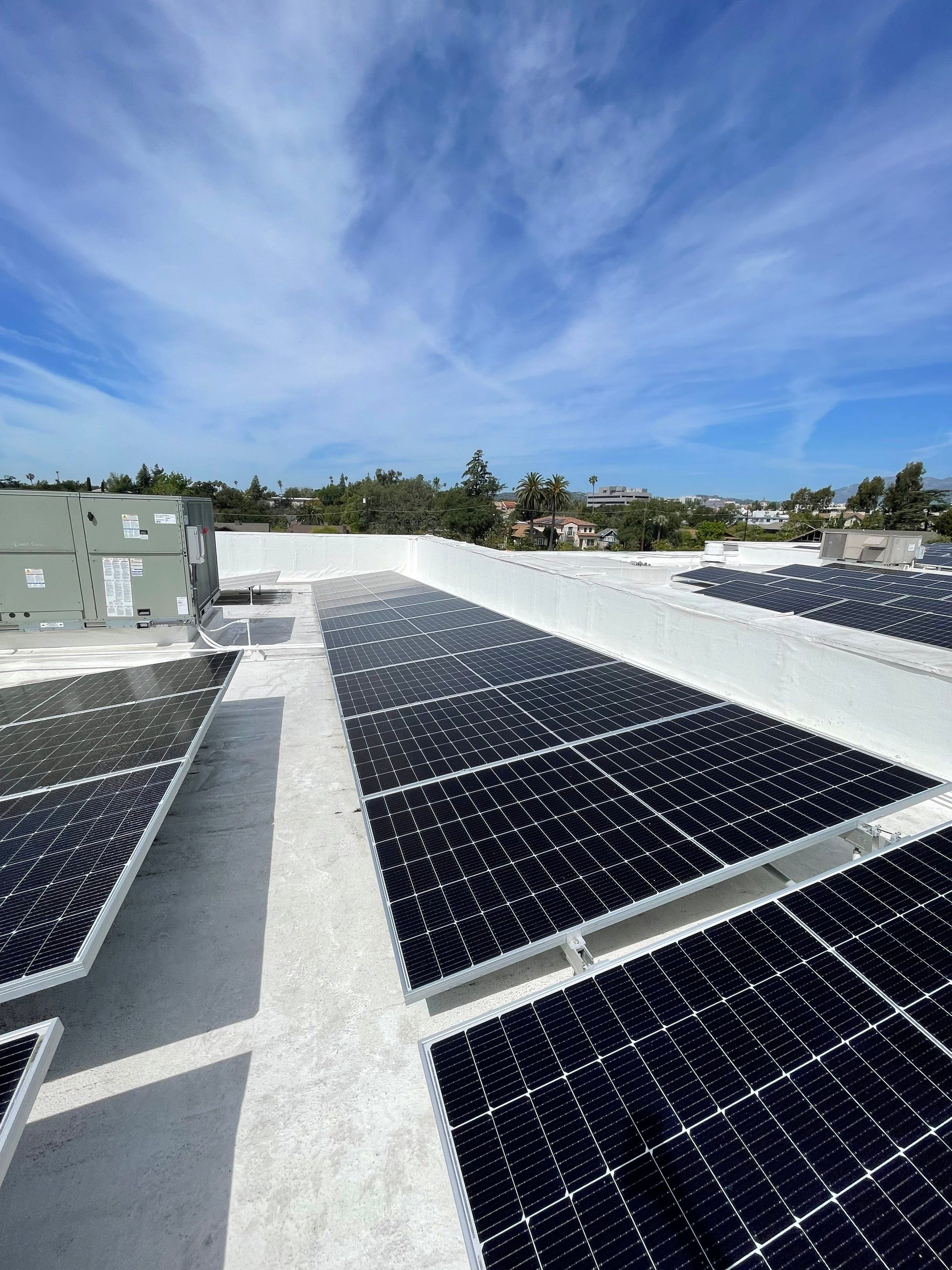 Commercial Solar Panel Cleaning by Palm Coast Solar Cleaning