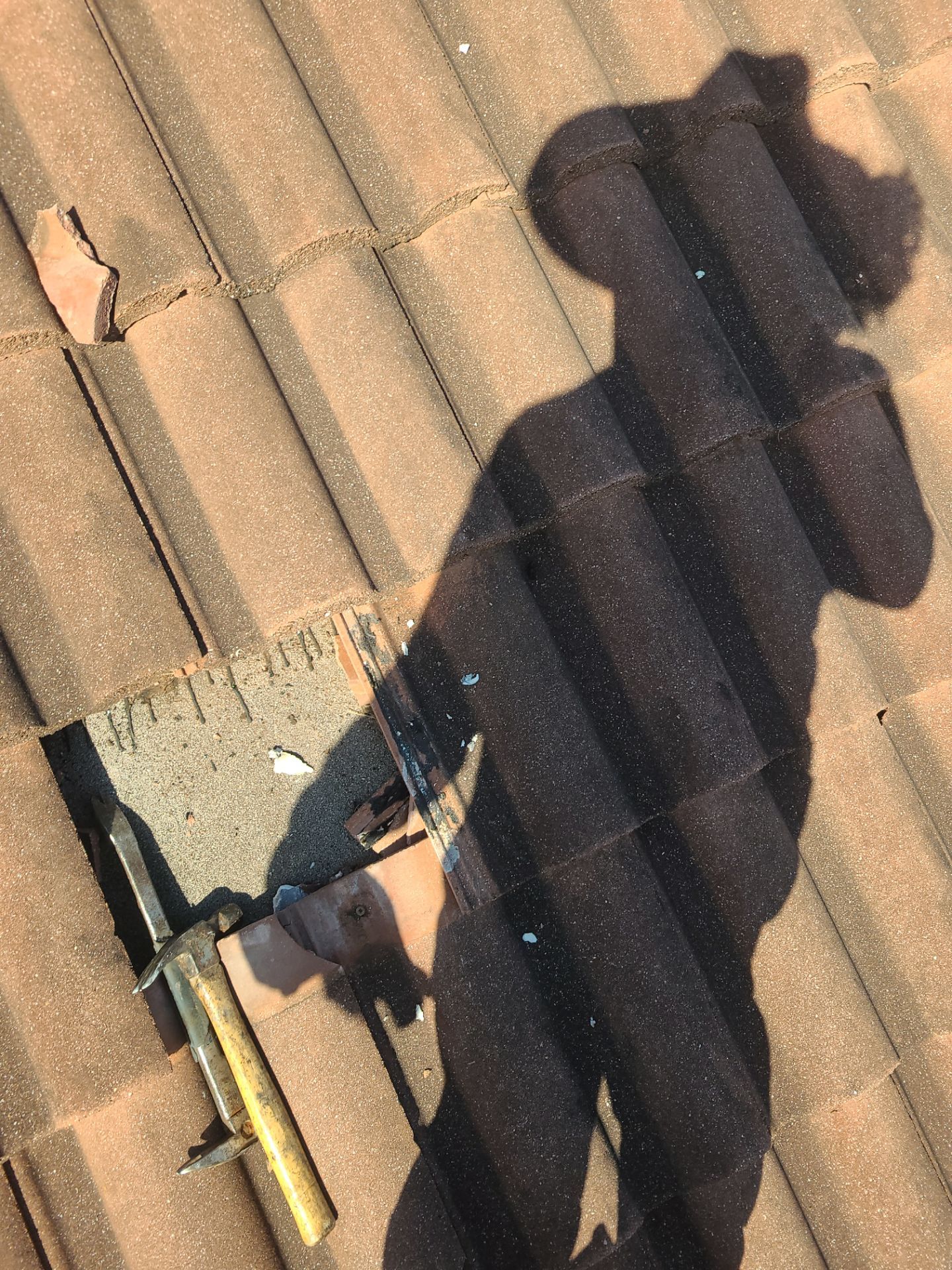 Concrete Tile Roof Repair and Ridge Cap Maintenance in Hypoluxo by Aastro Roofing