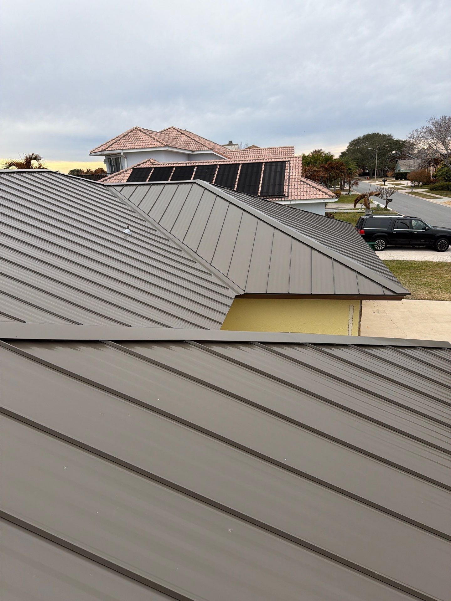 Metal Roof Replacement in Merritt Island by Platinum Roofing and Construction