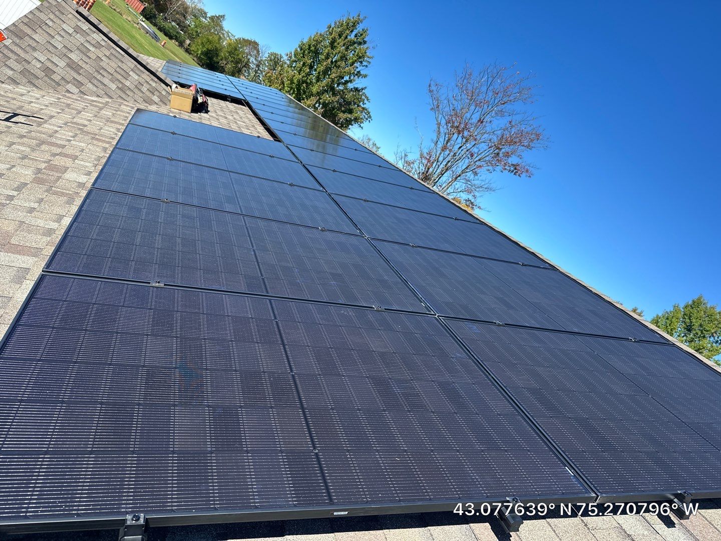 Solar Installation With SEG430 Panels by Infinity Solar Systems