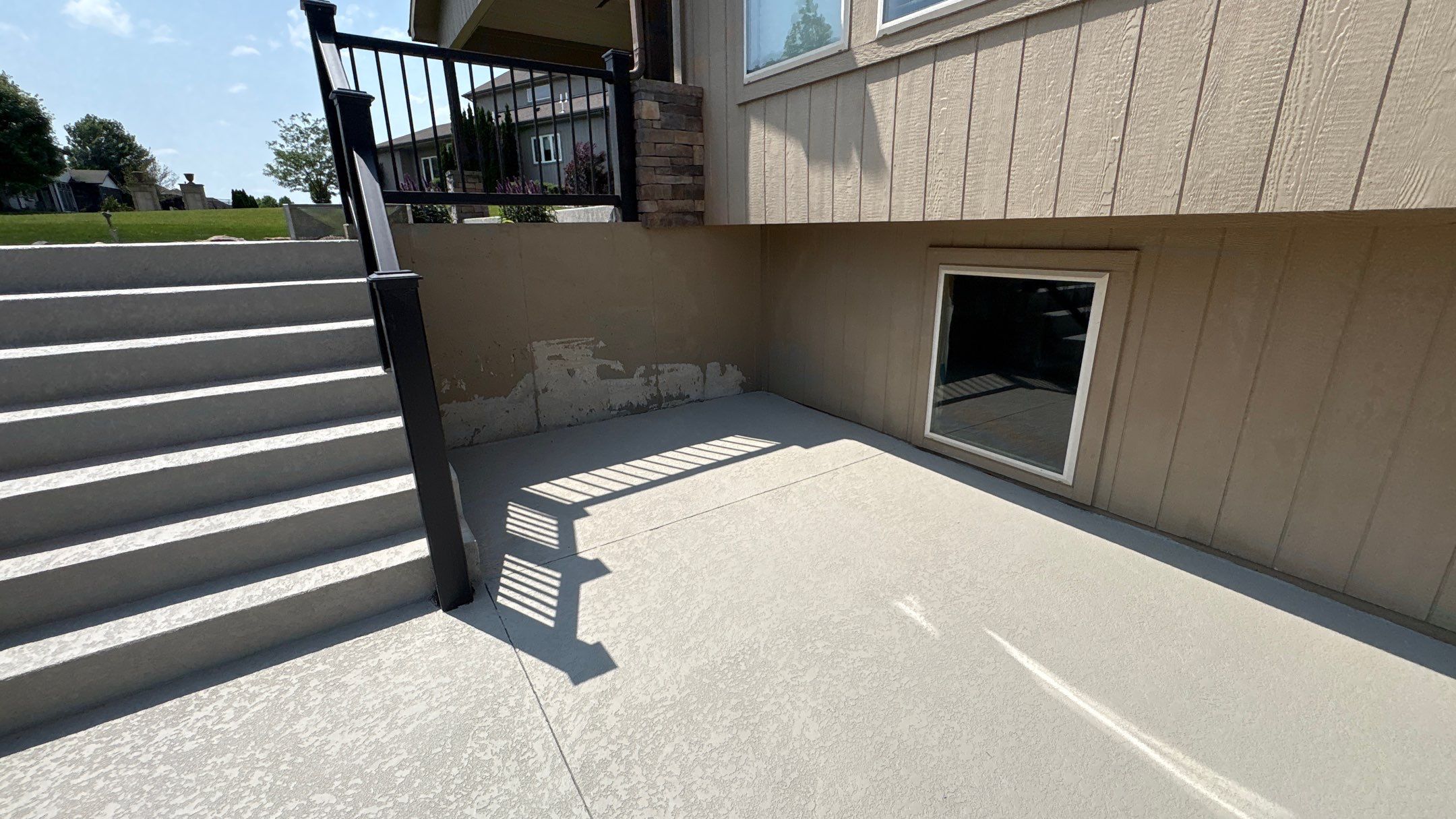 Stamped Concrete Resurface - Lee's Summit, MO by Big Red Decorative Concrete, LLC