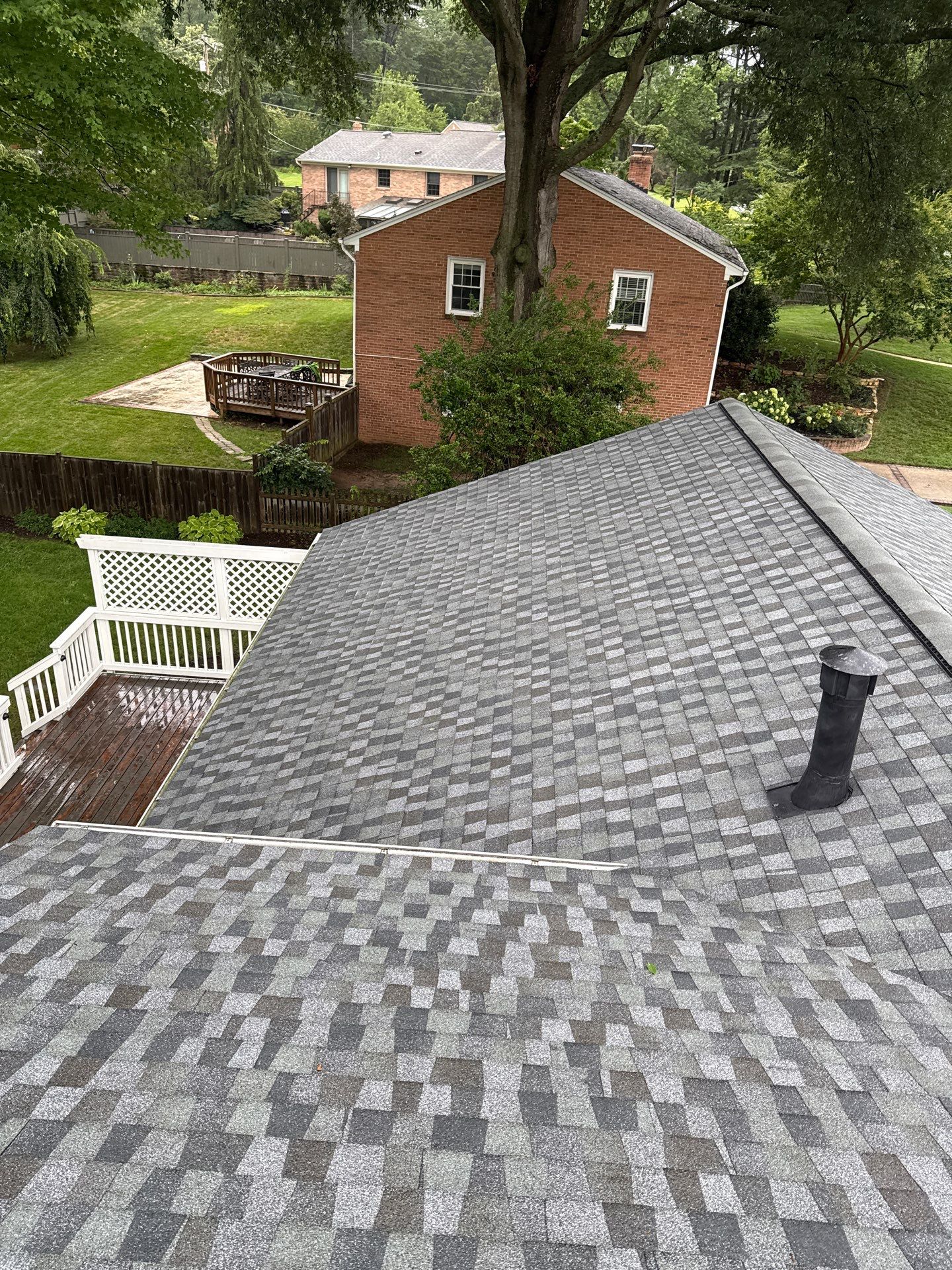 Alexandria: Residential Roof Replacement with GAF Timberline HDZ in Nantucket Morning by RM Banning, Inc.