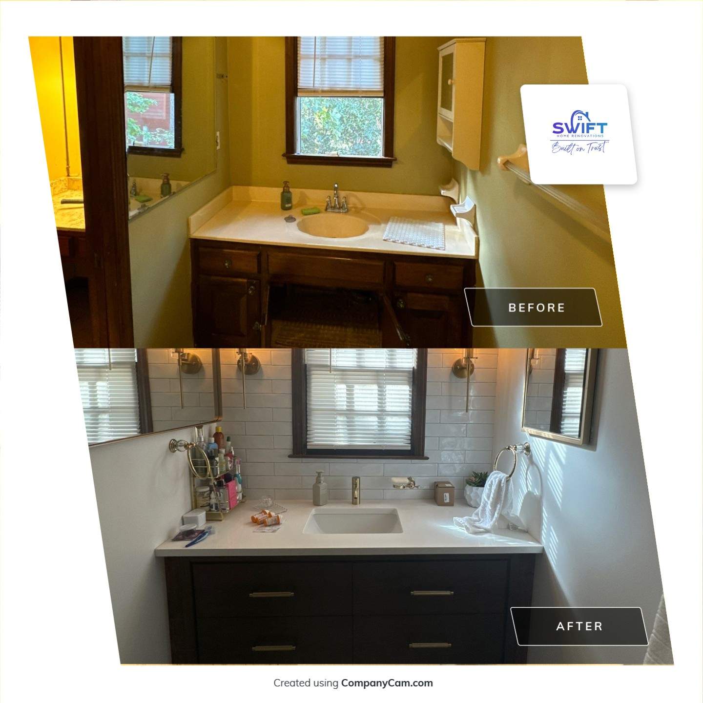 Modern Riverdale Bathroom Renovation Featuring Walk-In Marble Tile Shower by Swift Home Renovations