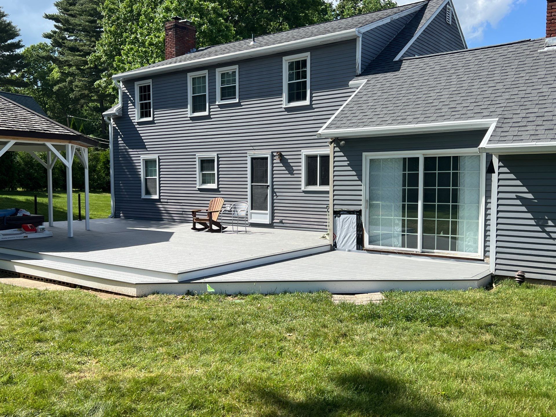 Deck Repair using Trex Select Decking by Chagnon Building & Remodeling LLC
