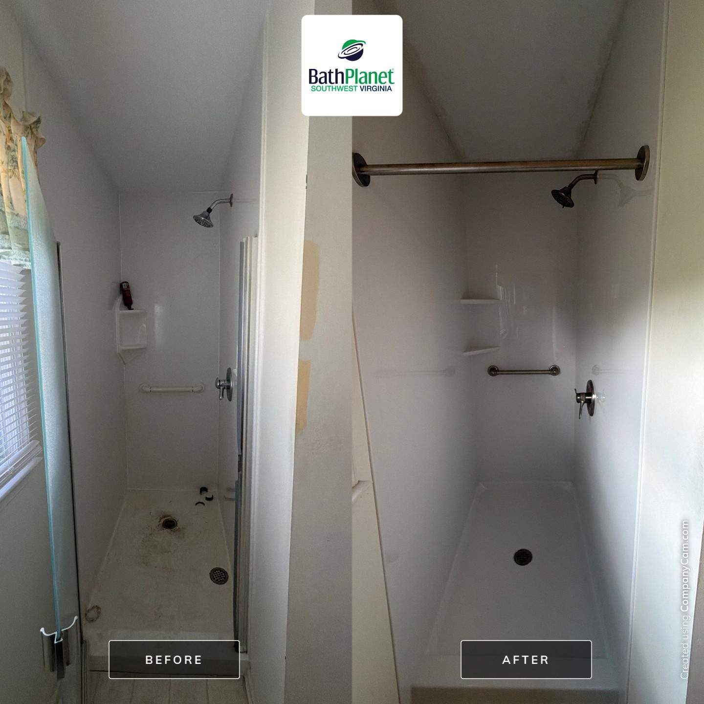 Shower Stall Upgrade by BathPlanet SW Virginia