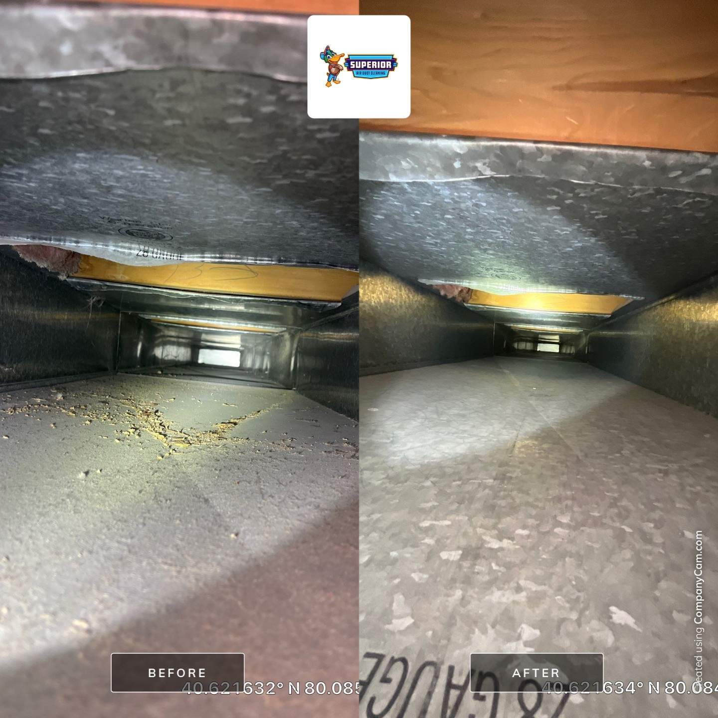 Air Duct & Dryer Vent Cleaning With a Vacuum Truck in Wexford, PA by Superior Air Duct Cleaning