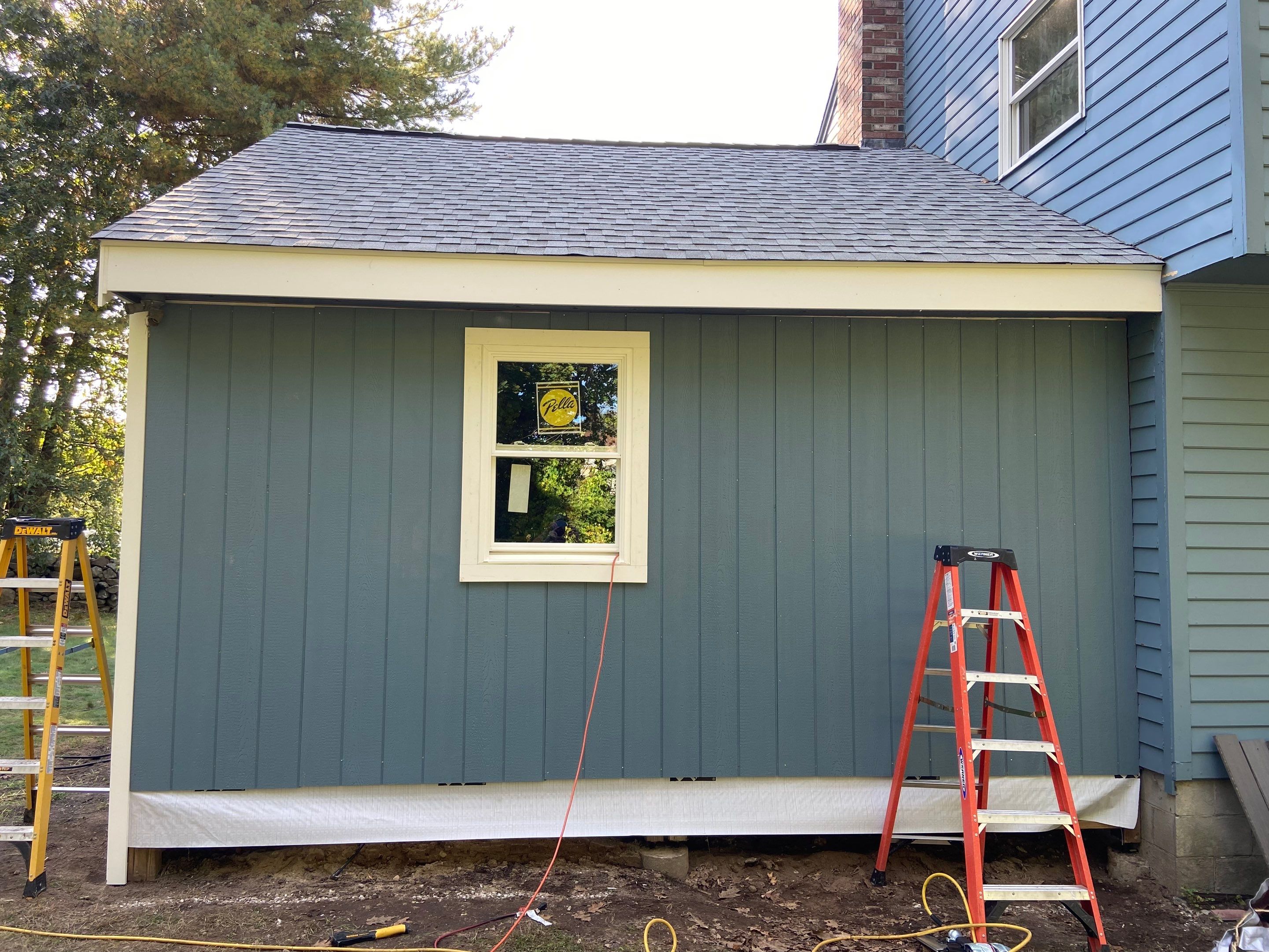 Closed in three-season room by Sensible Home Solutions