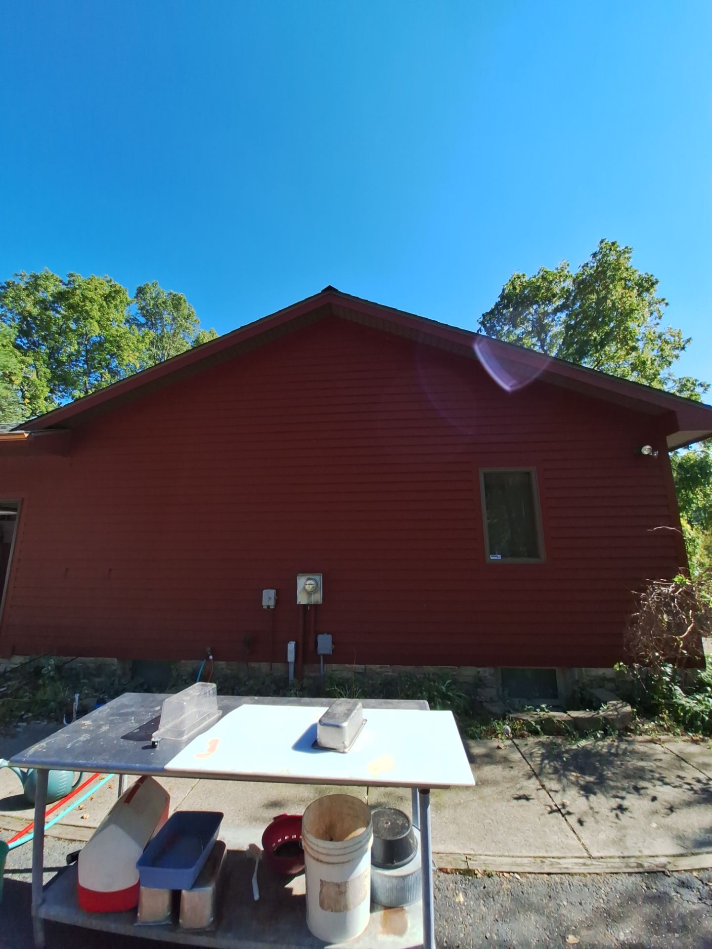 Color update with exterior staining and painting by Gordon Painting