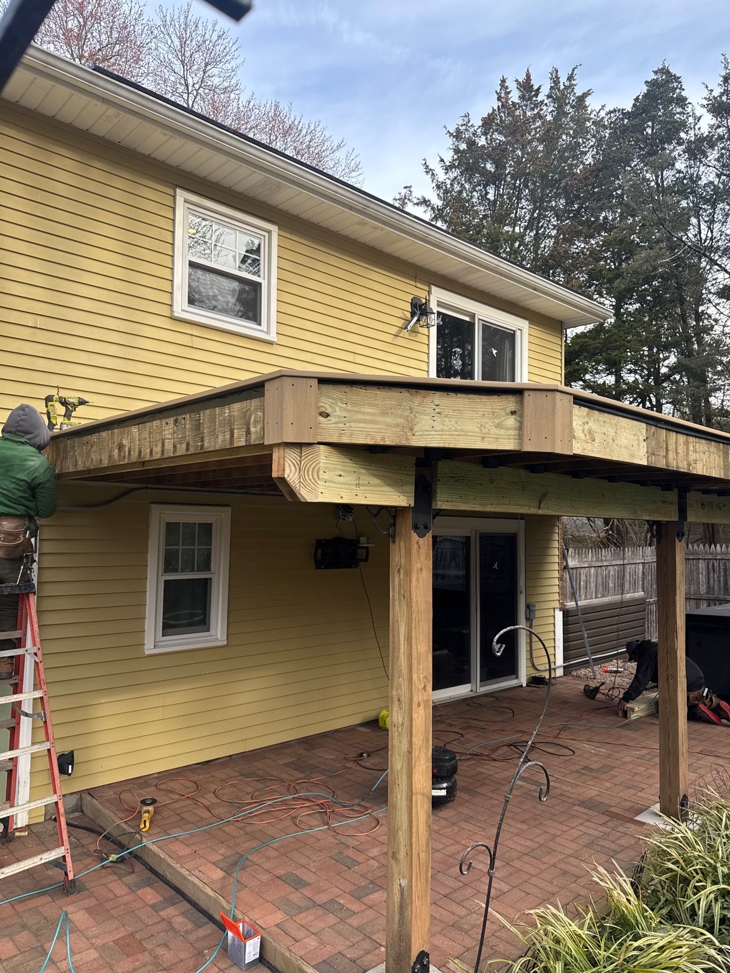 Deck Resurface Project in Franklin Township, New Jersey by deck guardian